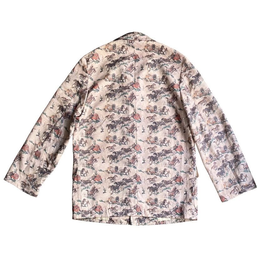 Comme des Garcons SS97 American Indian War Print Blazer Size US M / EU 48-50 / 2 - 2 Thumbnail
