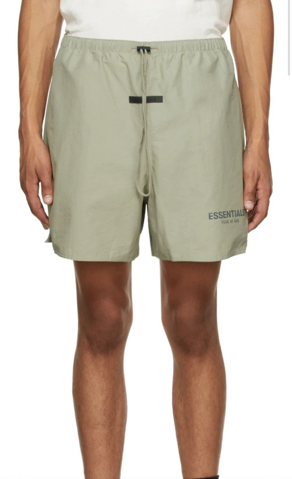 Fear of God FoG - Essentials Fear of God Pistachio Volley Shorts Size XS Size US 30 / EU 46 - 8 Thumbnail