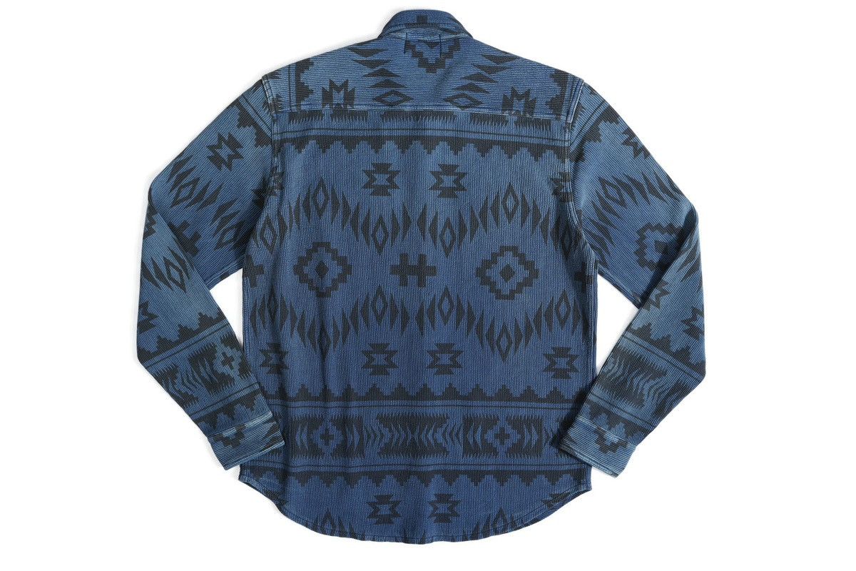 RRL Ralph Lauren Southwestern Corduroy Work Shirt Aztec Indian Serape Size US S / EU 44-46 / 1 - 17 Thumbnail
