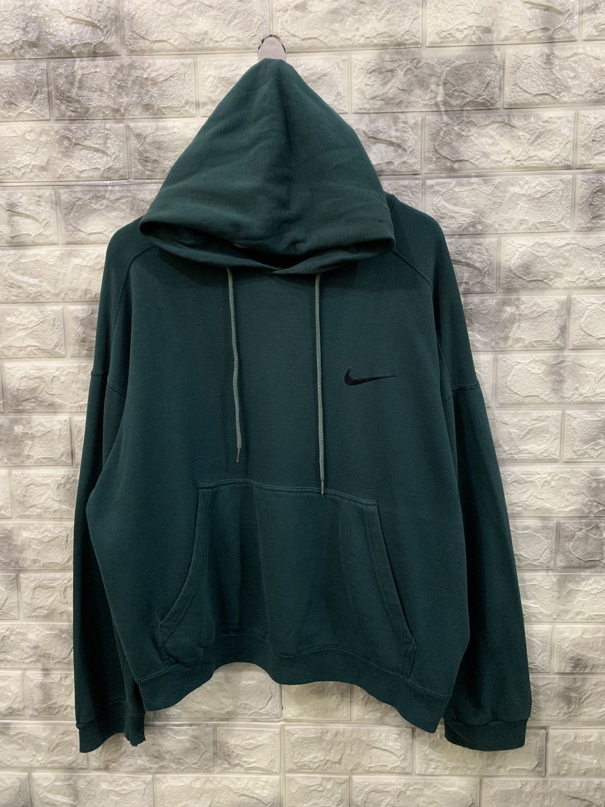 Nike × Vintage Vintage 90’s Nike Hoddies Size US M / EU 48-50 / 2 - 1 Thumbnail