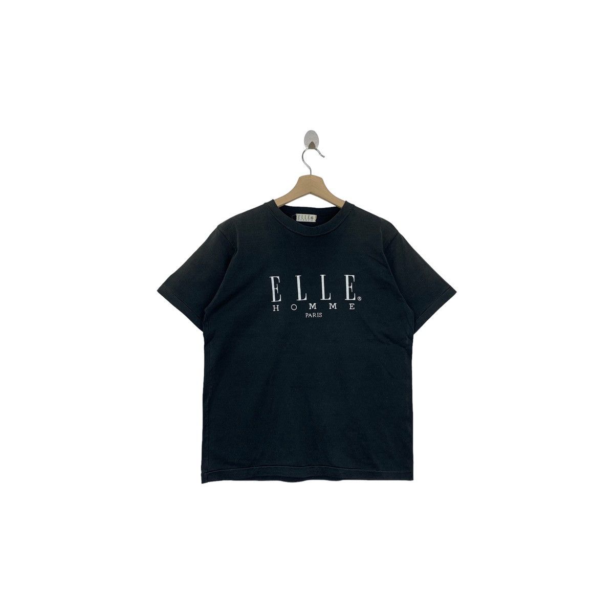 Rare!! Vintage ELLE PARIS spellout tshirt