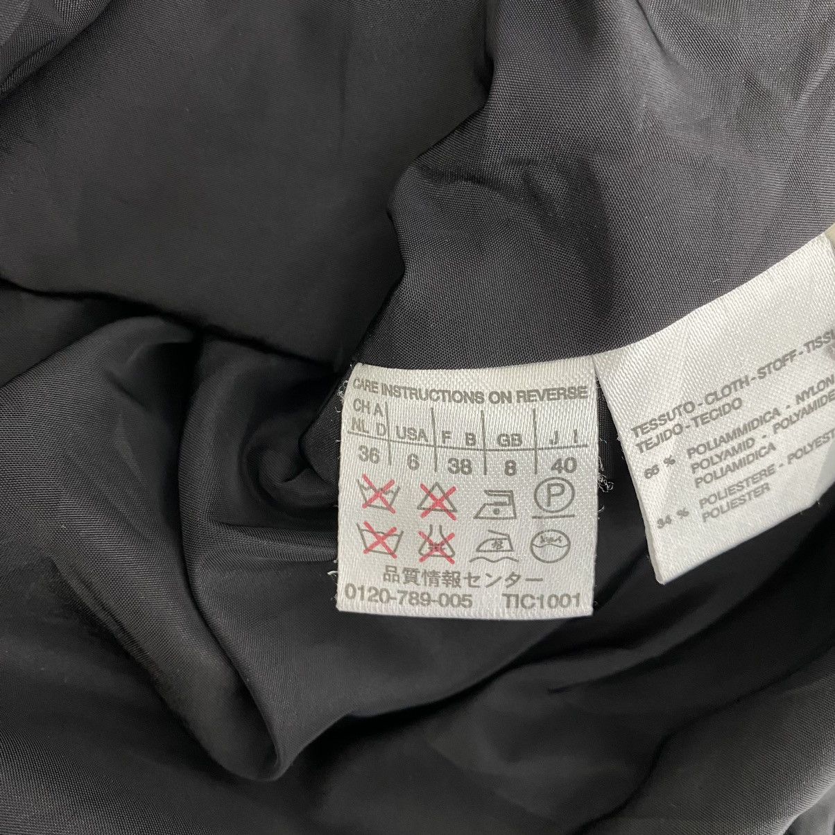 Weekend Max Mara WEEKEND By MAX MARA Italy Designer Quilted Black Coat Jacket Size L / US 10 / IT 46 - 4 Thumbnail