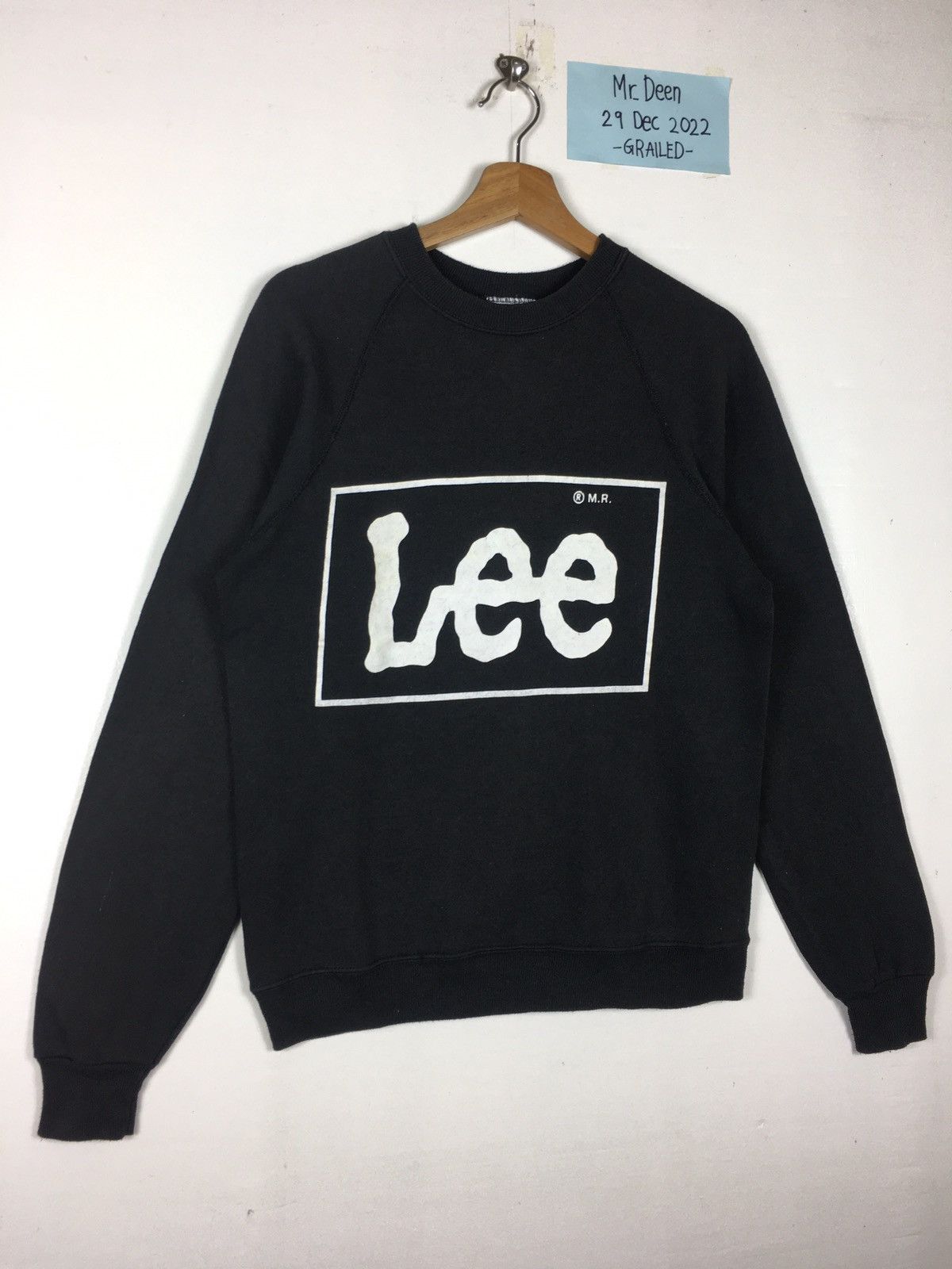 Lee Rare Vintage 90s Lee Spellout Sweater Size US M / EU 48-50 / 2 - 3 Thumbnail