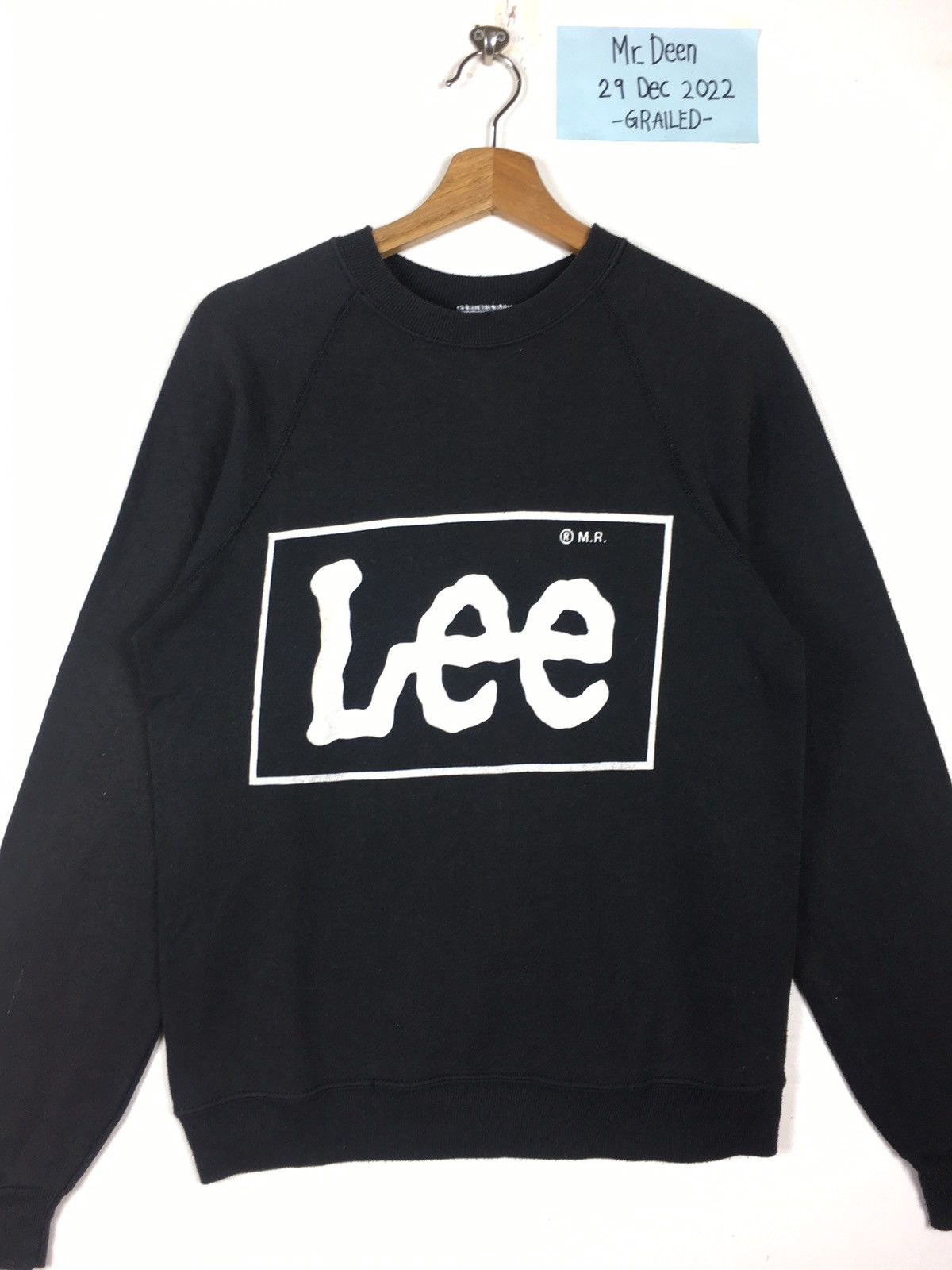 Lee Rare Vintage 90s Lee Spellout Sweater Size US M / EU 48-50 / 2 - 5 Thumbnail