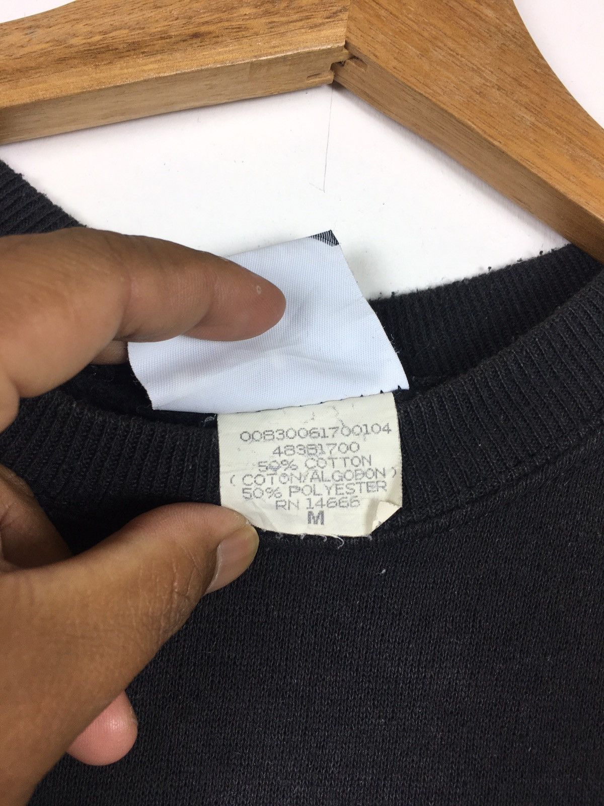 Lee Rare Vintage 90s Lee Spellout Sweater Size US M / EU 48-50 / 2 - 7 Thumbnail