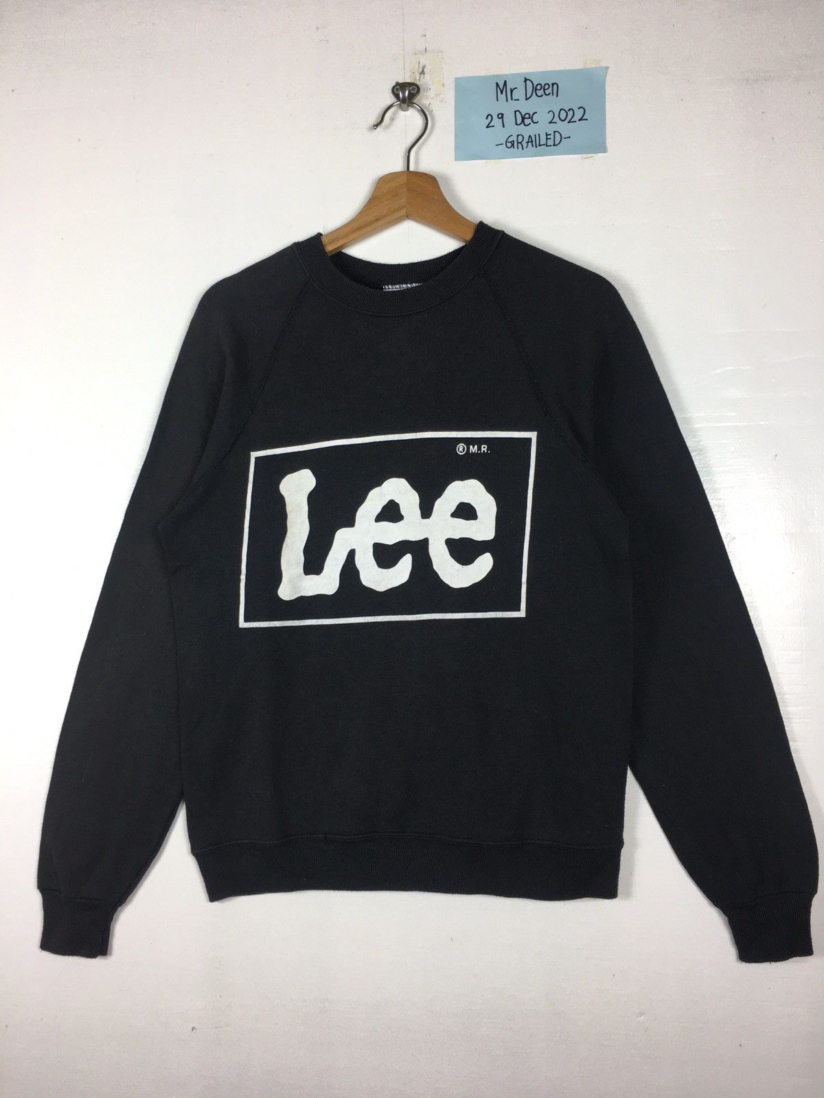 Lee Rare Vintage 90s Lee Spellout Sweater Size US M / EU 48-50 / 2 - 4 Thumbnail