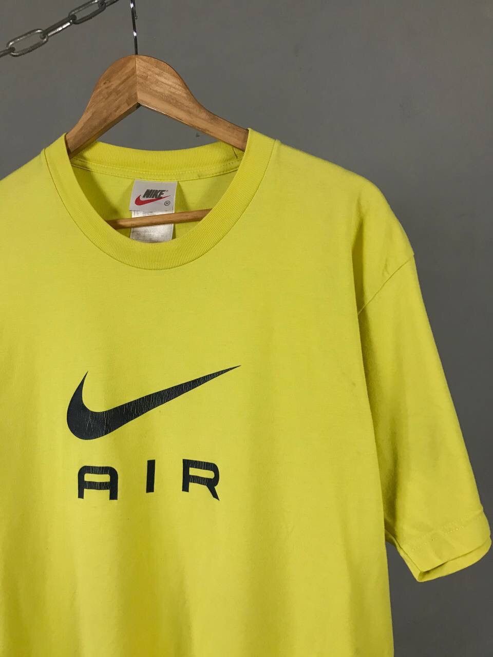 Nike × Vintage Nike Air vintage swoosh streetwear tee Size US M / EU 48-50 / 2 - 2 Thumbnail