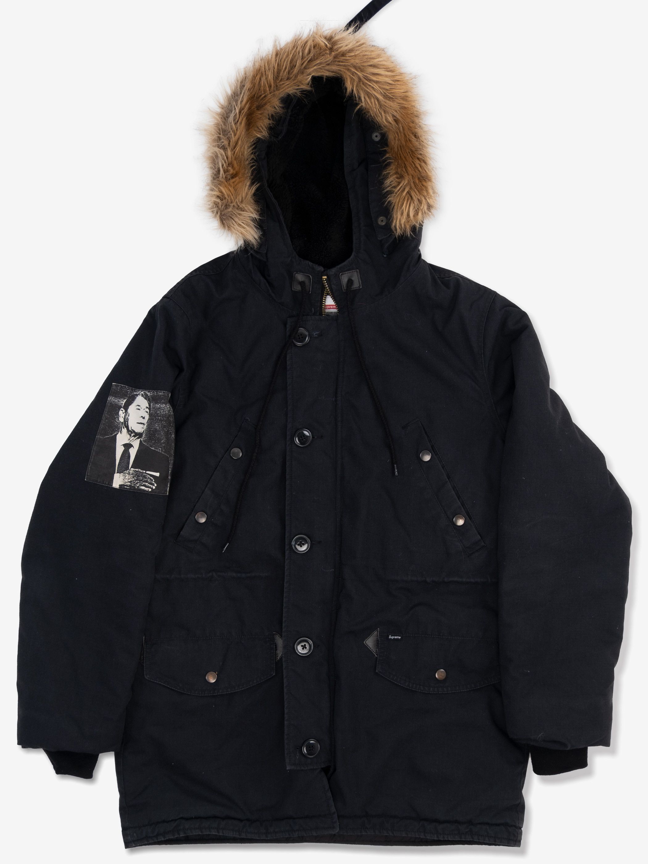 Supreme FW 2014 N-38 Parka Ronald Reagan | Grailed