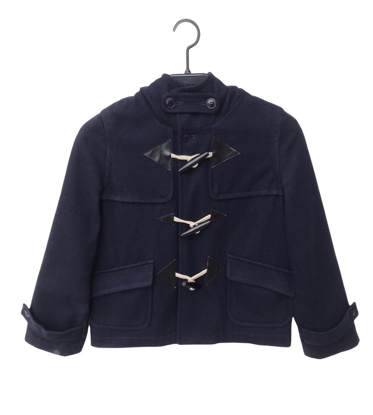 Issey Miyake × Japanese Brand × Ne-Net Designer Ne-Net Issey Miyake Wool Hooded Jacket Size US S / EU 44-46 / 1 - 1 Thumbnail