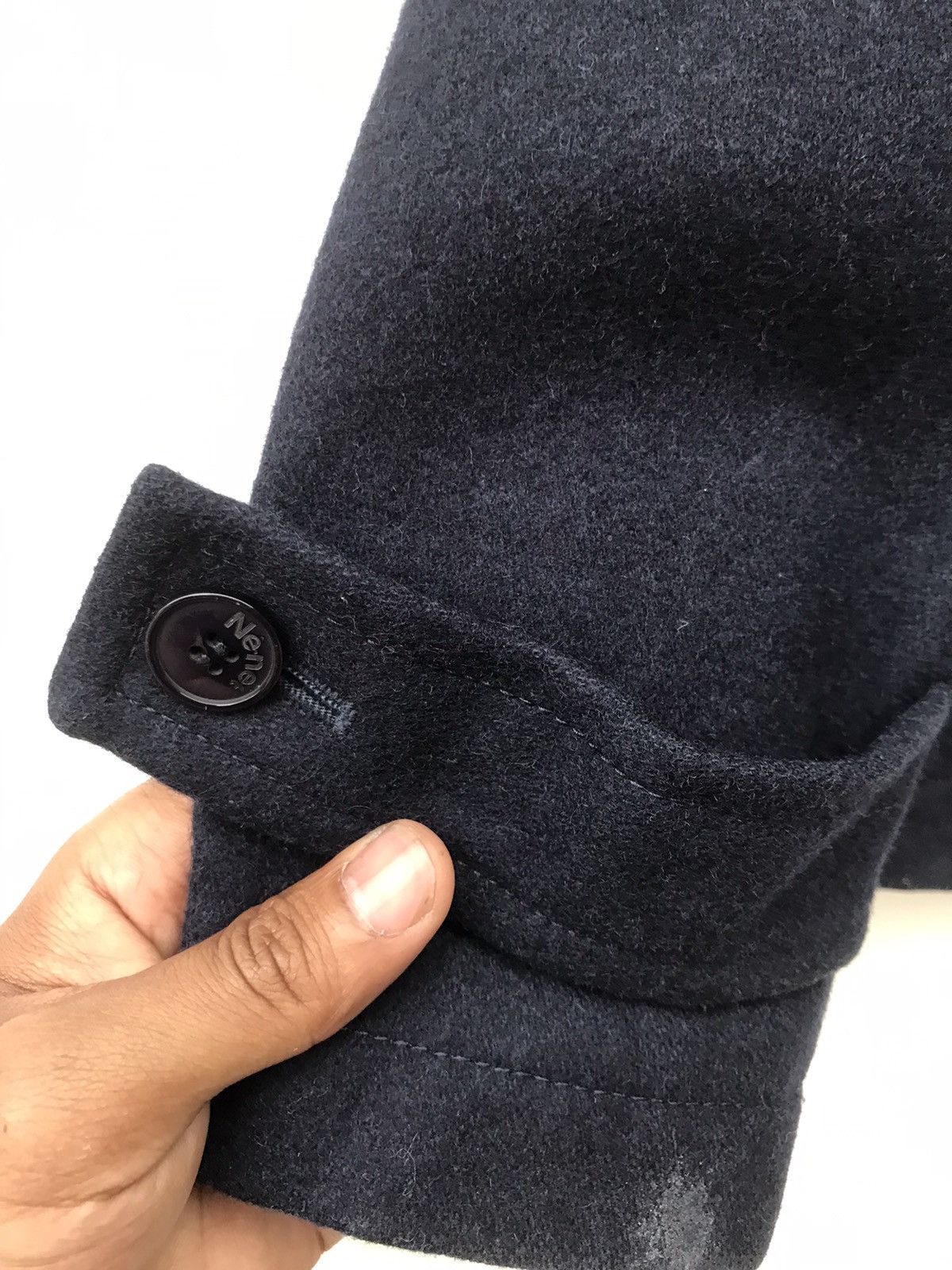 Issey Miyake × Japanese Brand × Ne-Net Designer Ne-Net Issey Miyake Wool Hooded Jacket Size US S / EU 44-46 / 1 - 5 Thumbnail
