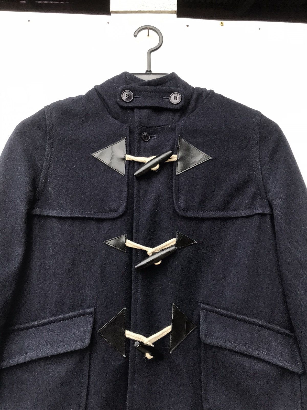 Issey Miyake × Japanese Brand × Ne-Net Designer Ne-Net Issey Miyake Wool Hooded Jacket Size US S / EU 44-46 / 1 - 3 Thumbnail
