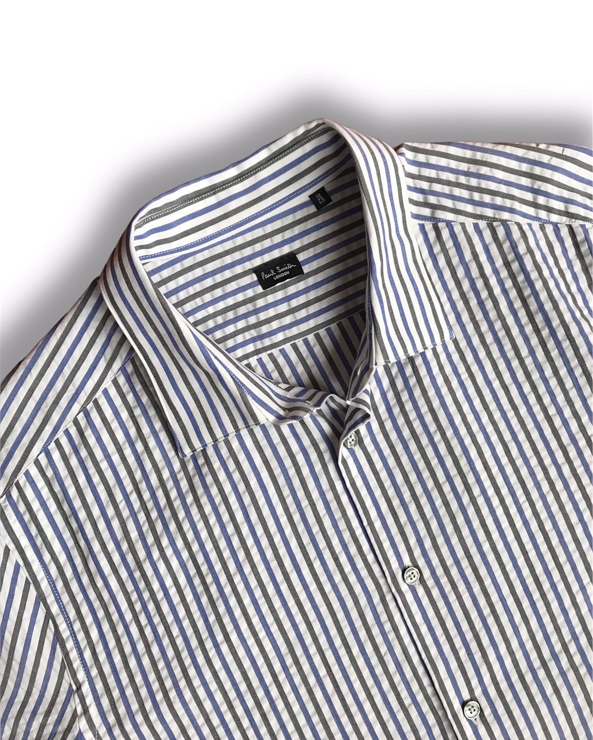 Paul Smith man's Textured Stripe size XXL (45) Made in Italy