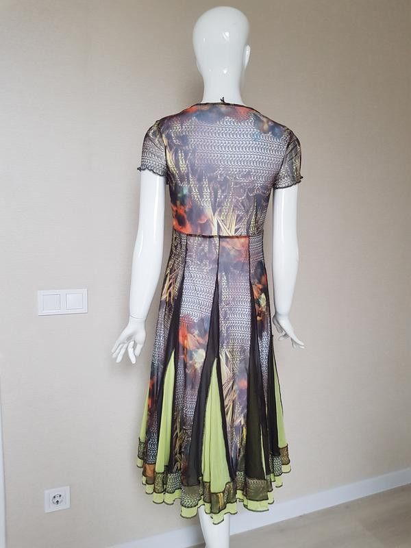 Other Vintage Mesh Silky Dress sz S James Jakeland Size S / US 4 / IT 40 - 2 Thumbnail