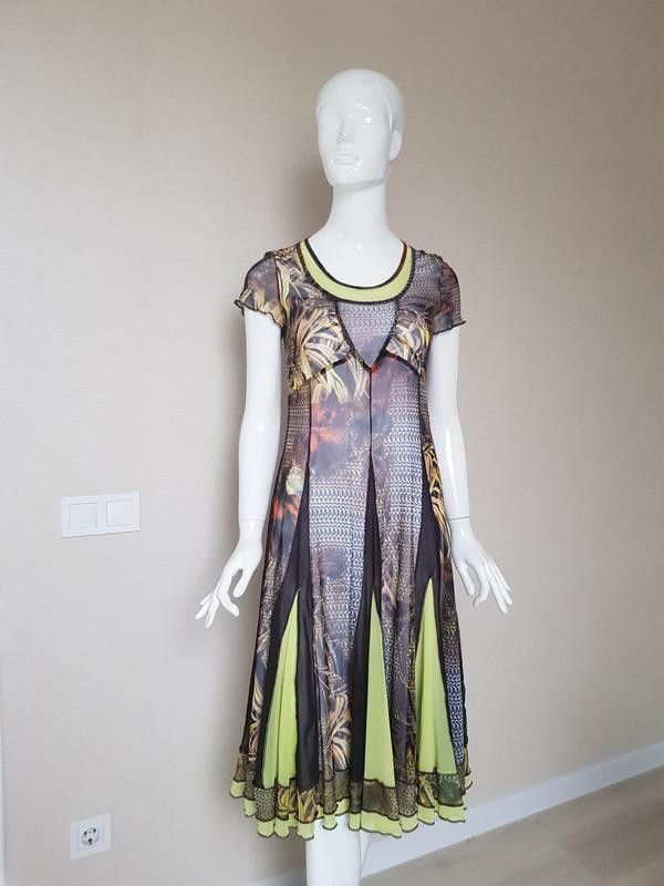 Vintage Mesh Silky Dress sz S James Jakeland