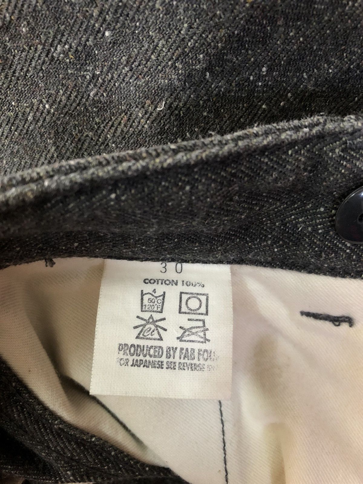 Other skull jeans fab four herringbone #B3 Size US 30 / EU 46 - 7 Thumbnail
