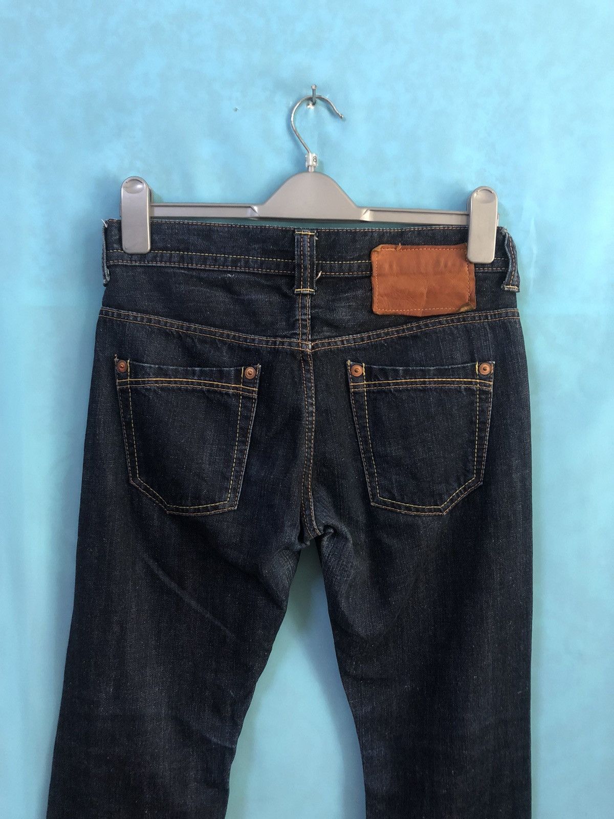 Spellbound 1990s domingo indigo leather patches #B1 Size US 30 / EU 46 - 3 Thumbnail