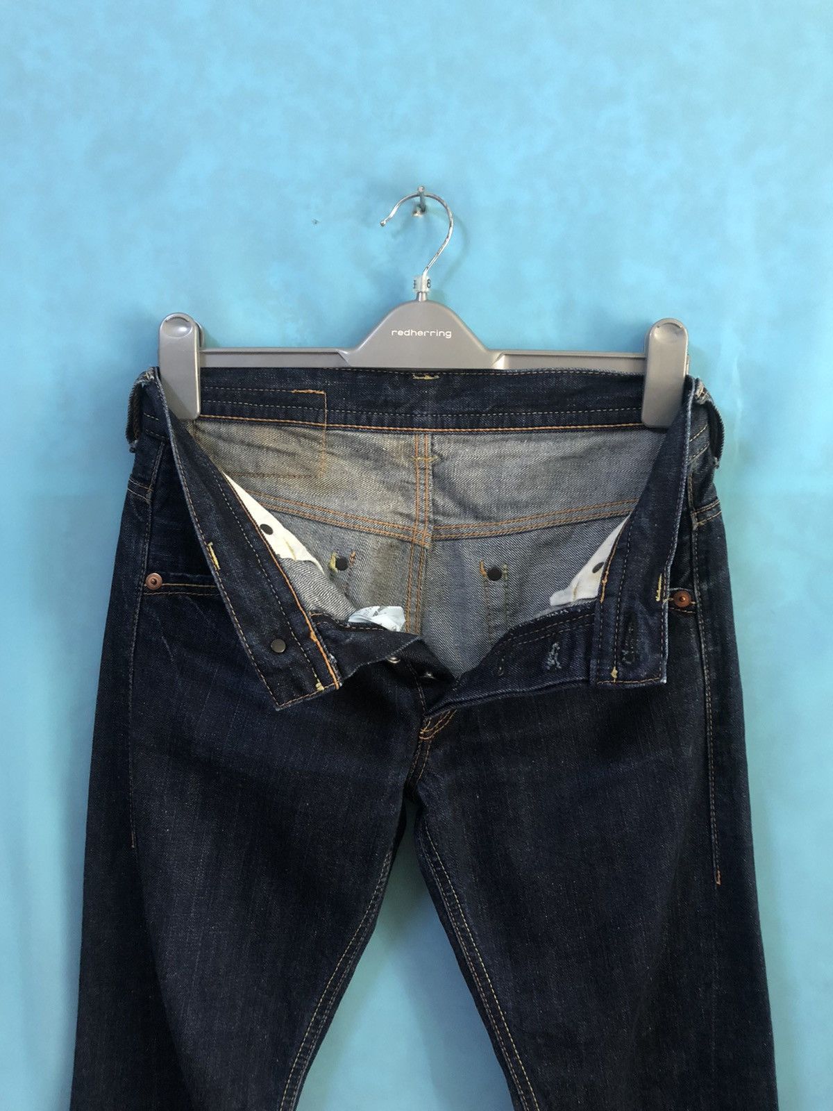 Spellbound 1990s domingo indigo leather patches #B1 Size US 30 / EU 46 - 5 Thumbnail