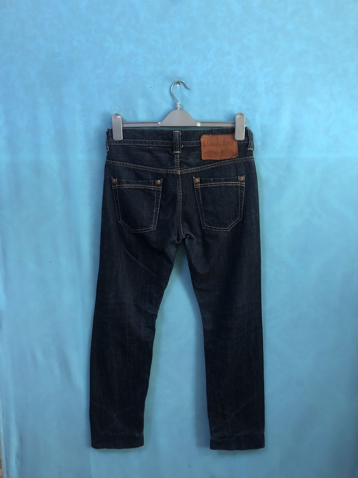 Spellbound 1990s domingo indigo leather patches #B1 Size US 30 / EU 46 - 2 Thumbnail