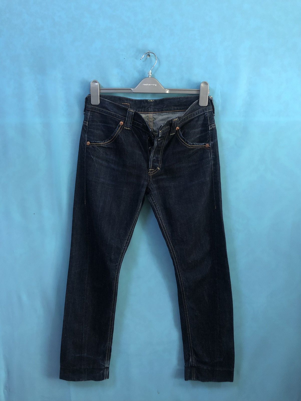 Spellbound 1990s domingo indigo leather patches #B1 Size US 30 / EU 46 - 4 Thumbnail