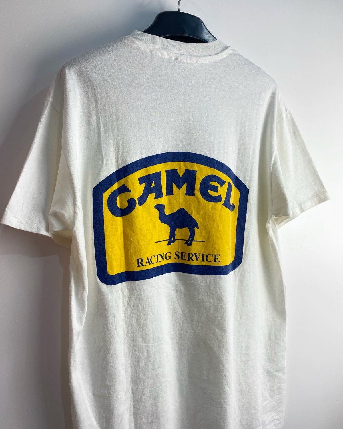 Hanes × Vintage 1992 Nigel Mansell Williams Renault Camel Tshirt Size US XL / EU 56 / 4 - 5 Thumbnail