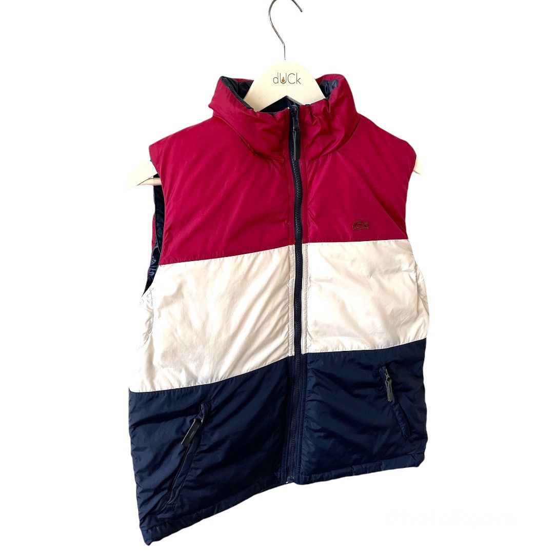 Lacoste 💥🔥VINTAGE REVERSIBLE COLOUR BLOCK LACOSTE PUFFER VEST Size US S / EU 44-46 / 1 - 3 Thumbnail