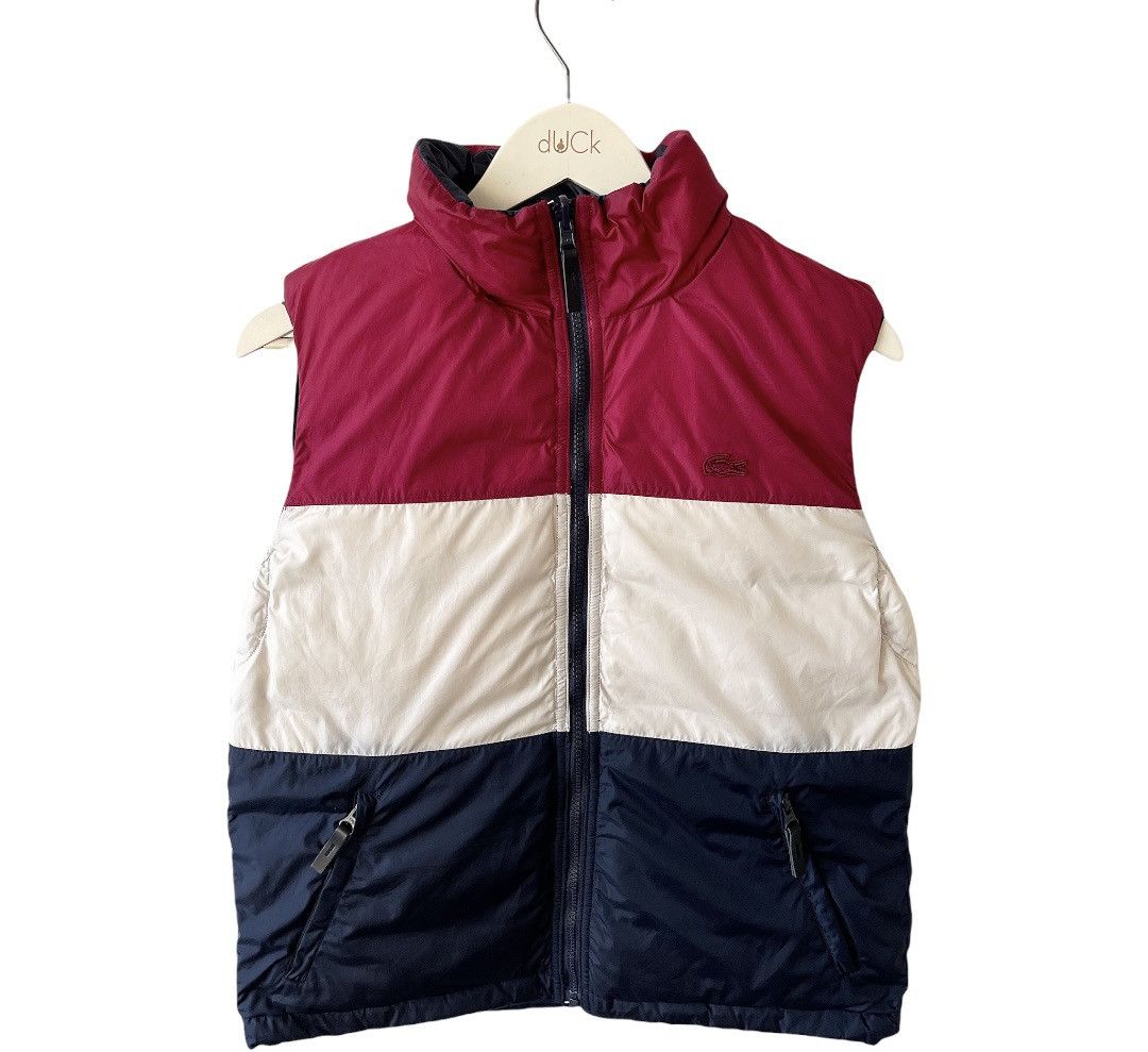 Lacoste 💥🔥VINTAGE REVERSIBLE COLOUR BLOCK LACOSTE PUFFER VEST Size US S / EU 44-46 / 1 - 7 Thumbnail