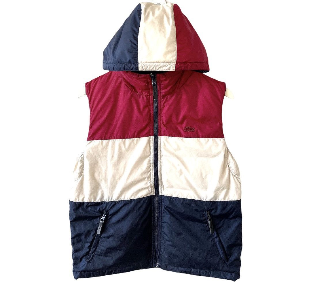 Lacoste 💥🔥VINTAGE REVERSIBLE COLOUR BLOCK LACOSTE PUFFER VEST Size US S / EU 44-46 / 1 - 1 Thumbnail