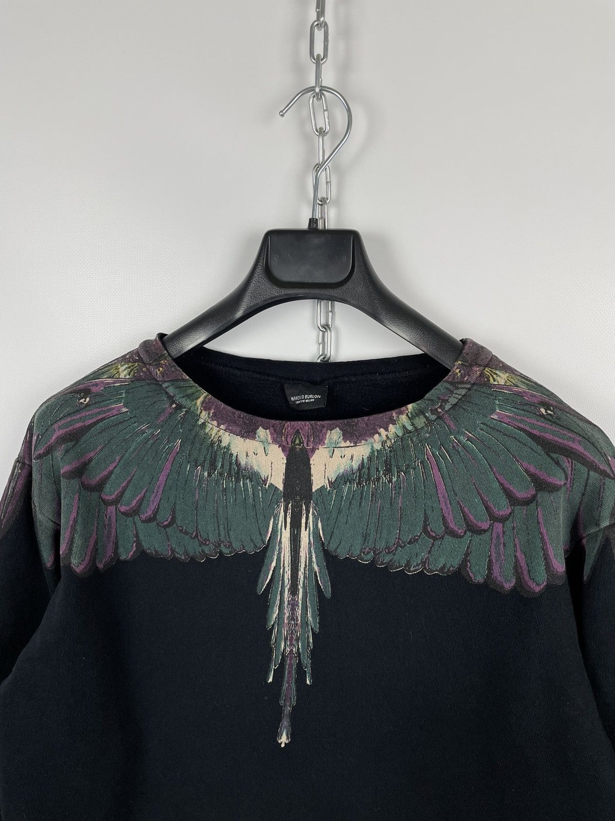 Marcelo Burlon Marcelo Burlon Wings Crewneck Sweatshirt Size US S / EU 44-46 / 1 - 4 Thumbnail