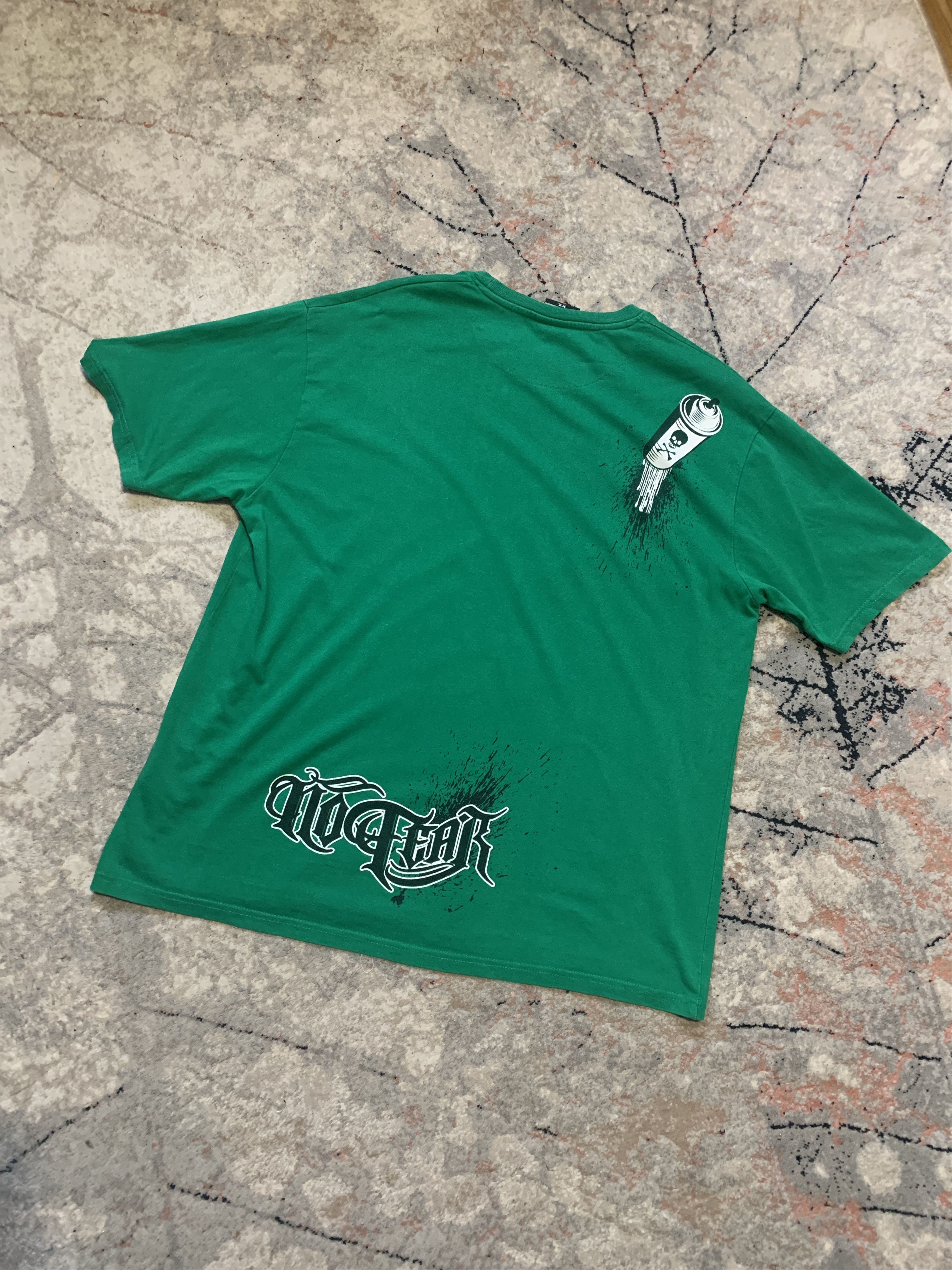 No Fear × Vintage No Fear Vintage T-Shirt Size US XL / EU 56 / 4 - 2 Thumbnail