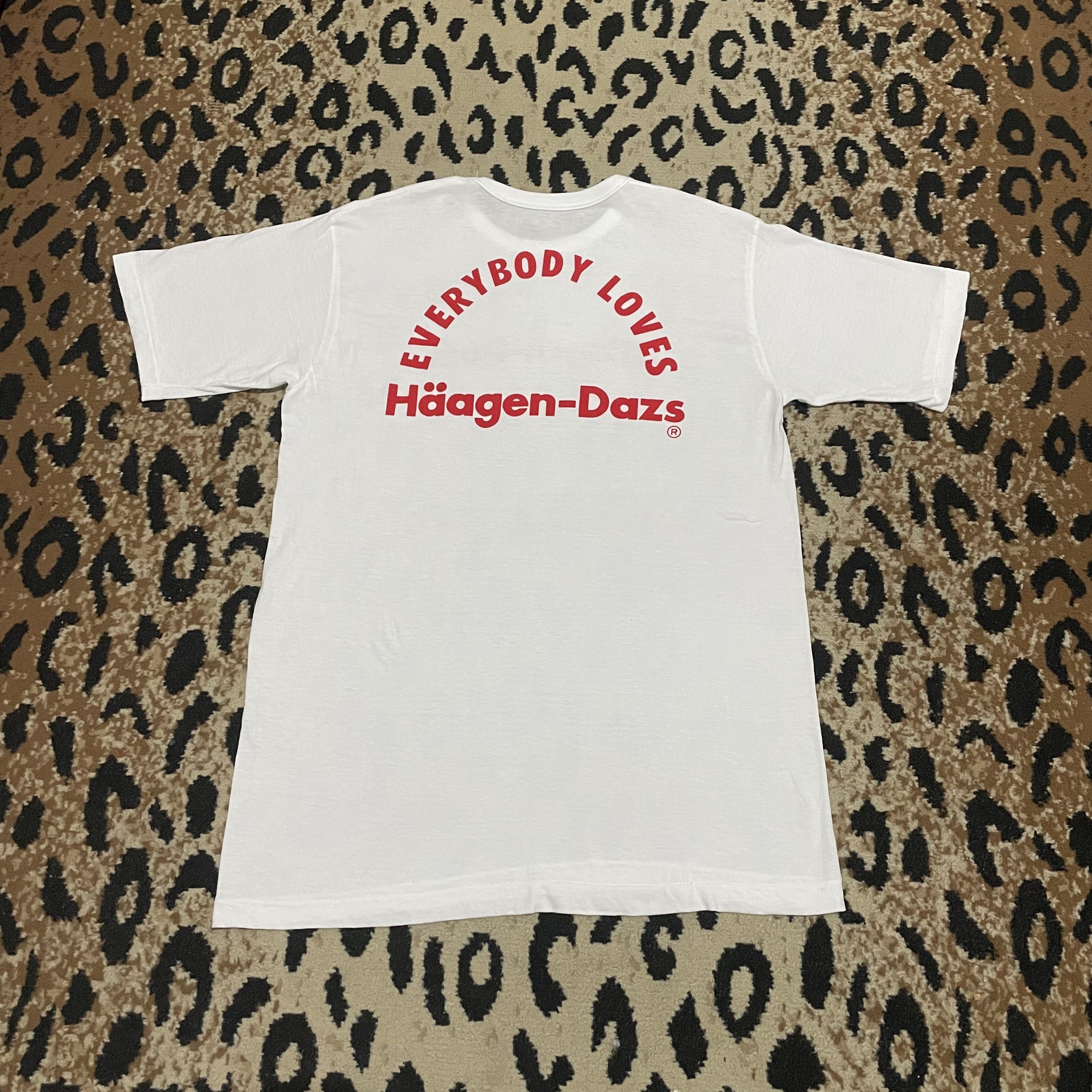 Japanese Brand Vintage Haagen Dazs Tee Size US M / EU 48-50 / 2 - 3 Thumbnail