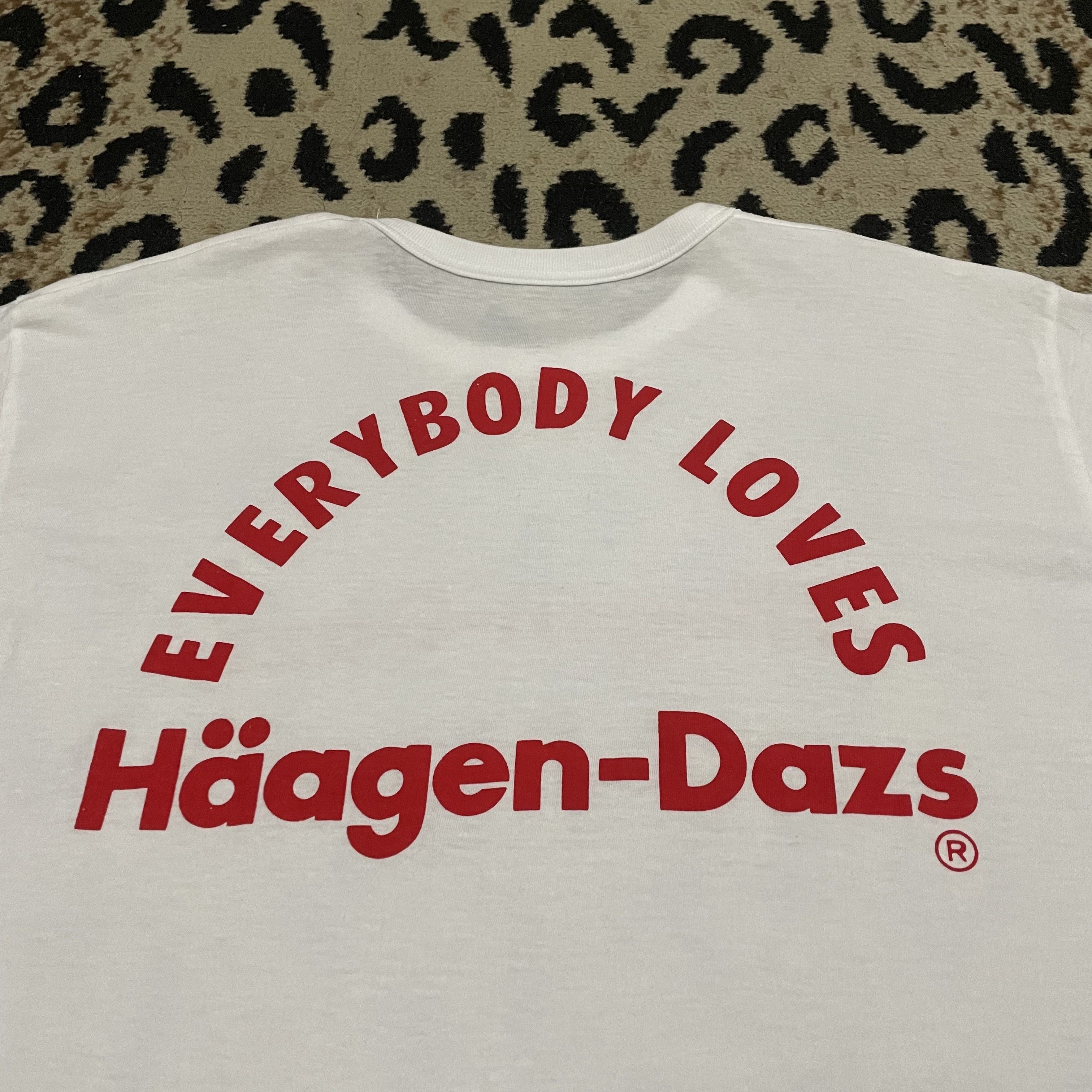 Japanese Brand Vintage Haagen Dazs Tee Size US M / EU 48-50 / 2 - 4 Thumbnail