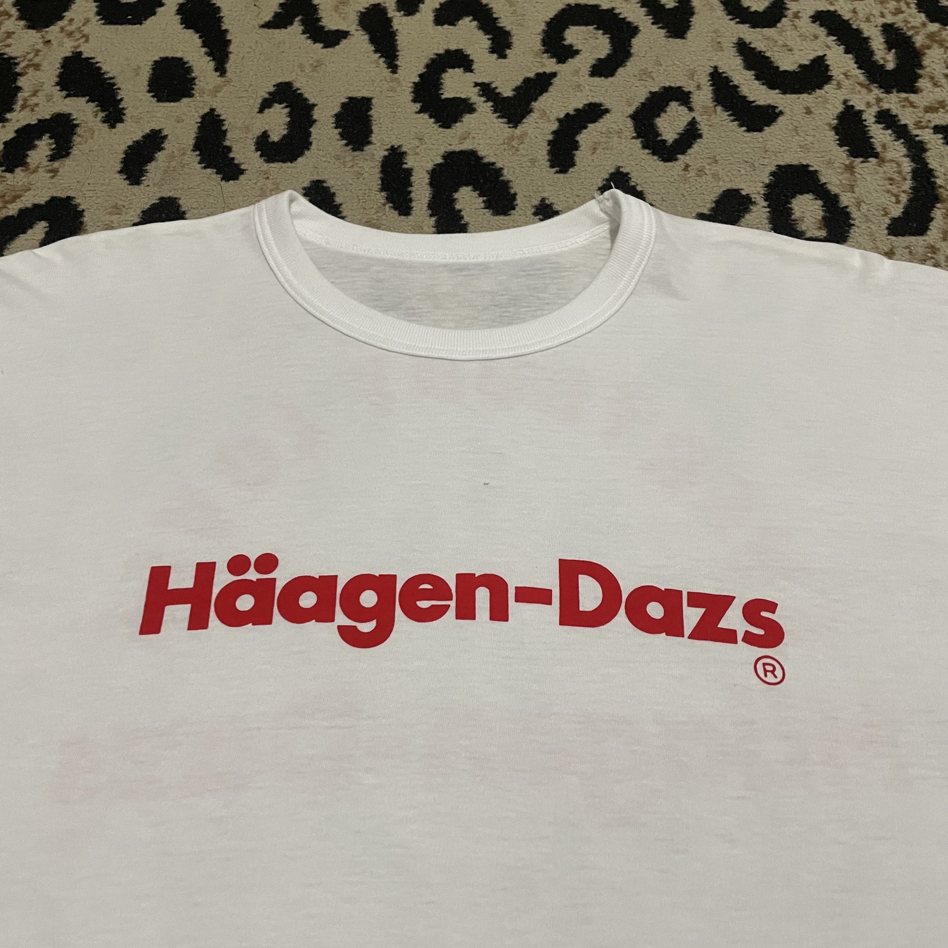 Japanese Brand Vintage Haagen Dazs Tee Size US M / EU 48-50 / 2 - 2 Thumbnail