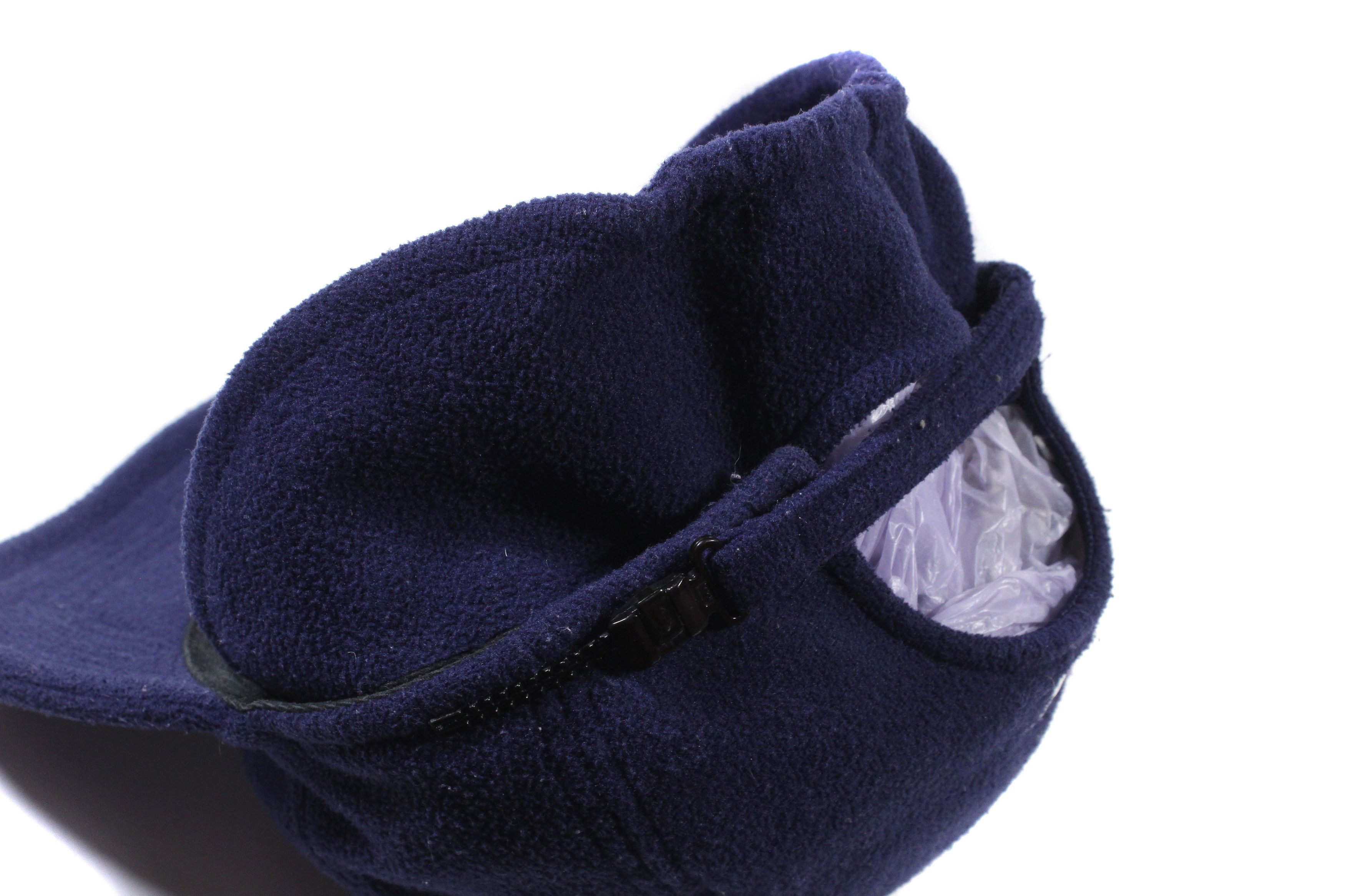 Champion 90S Big Logo Fleece Flaps Cap Vintage Made in Korea Size ONE SIZE - 5 Thumbnail