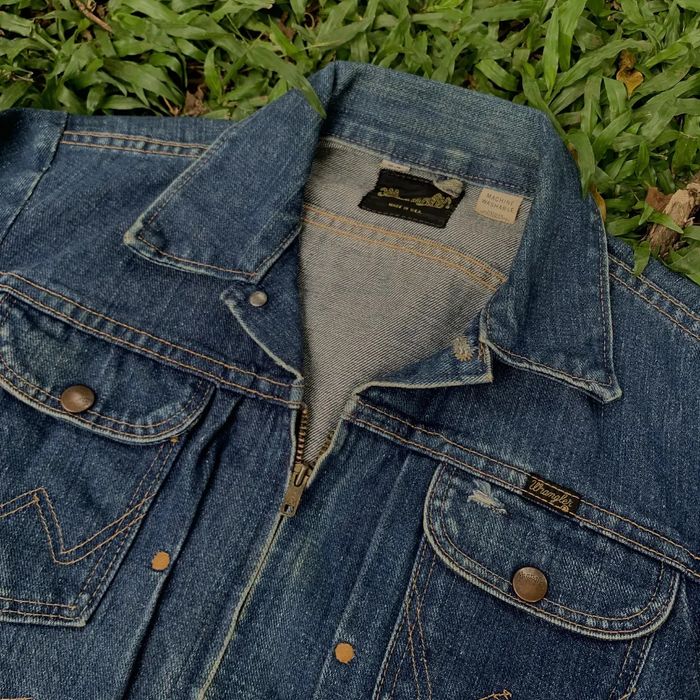 Vintage Denim Jacket Wrangler 124 Mjz Vintage 60/70s | Grailed