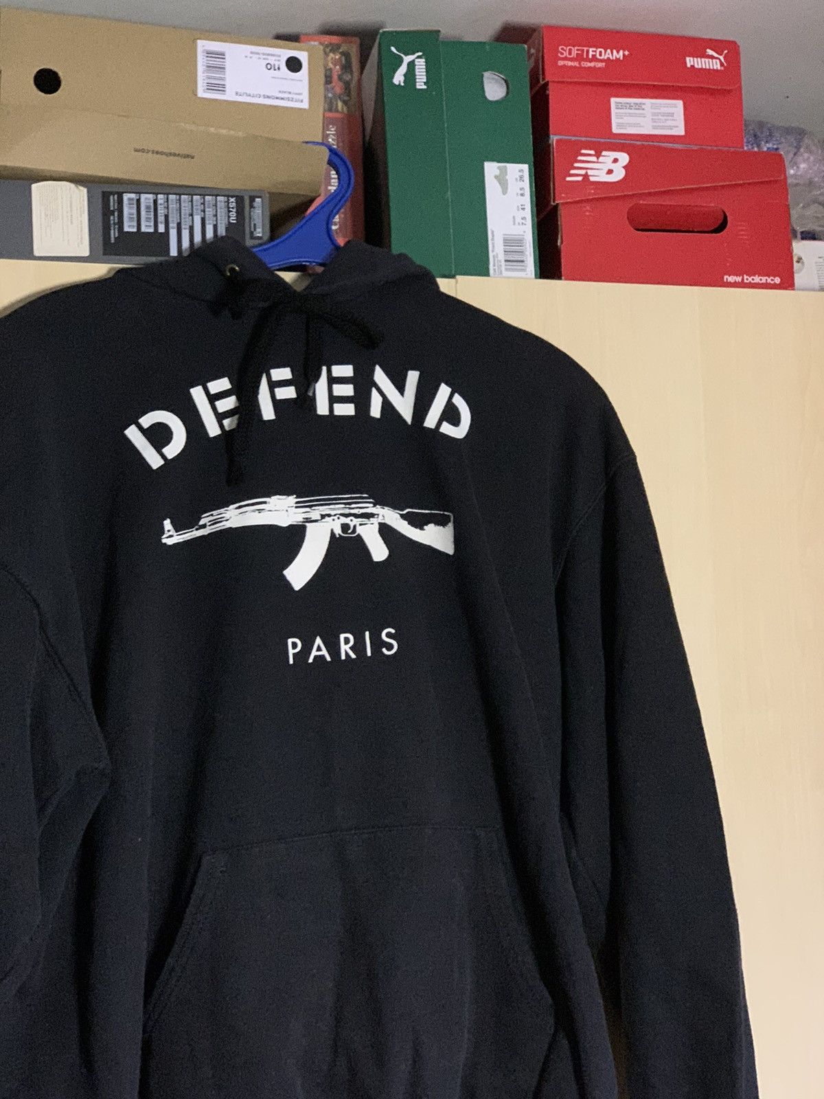 Defend Paris vintage hoodie aka-47