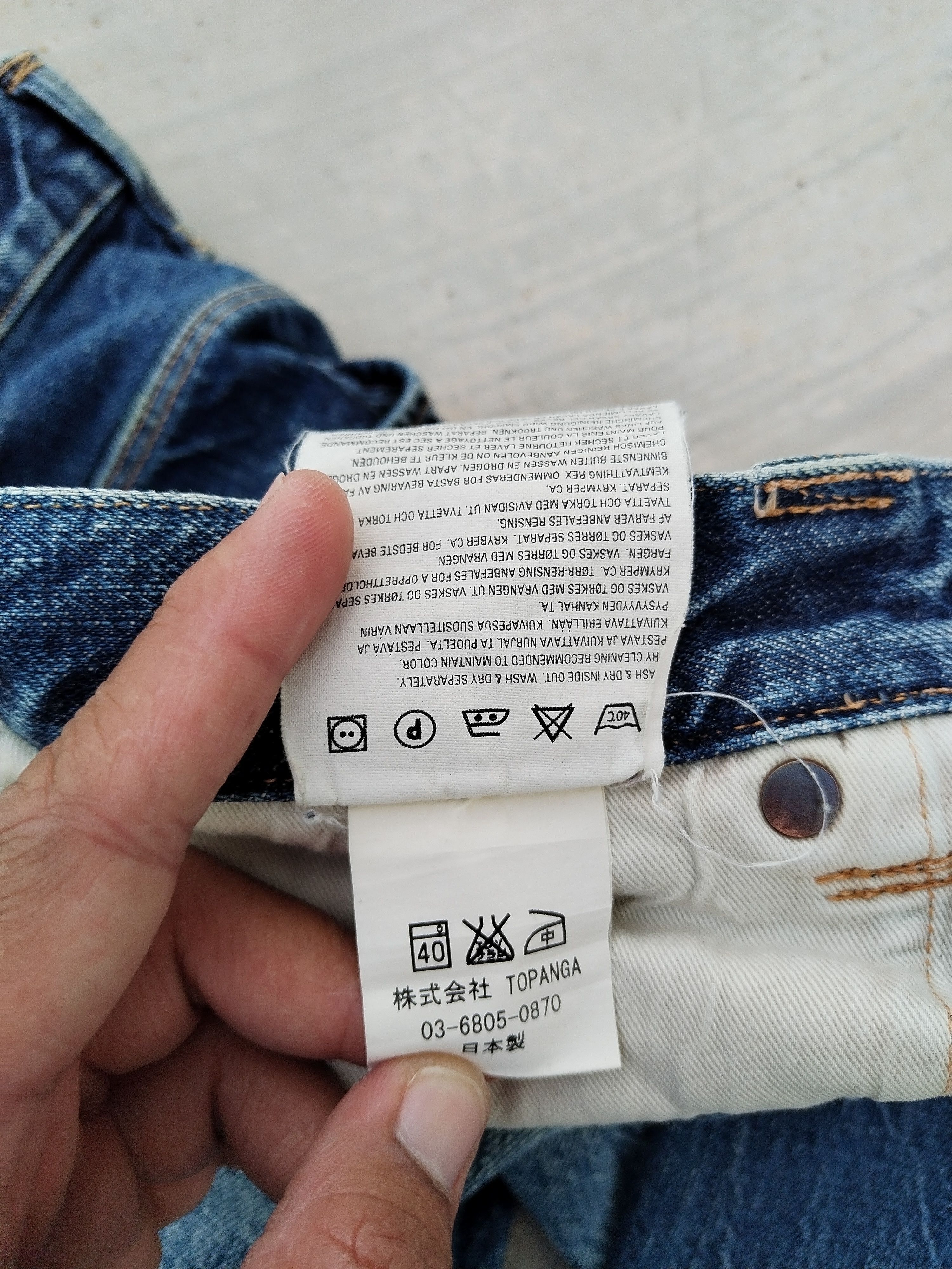 Stevenson Overall Co. Stevenson Overall Co La Jolla 727 Selvedge Denim Size US 29 - 13 Thumbnail