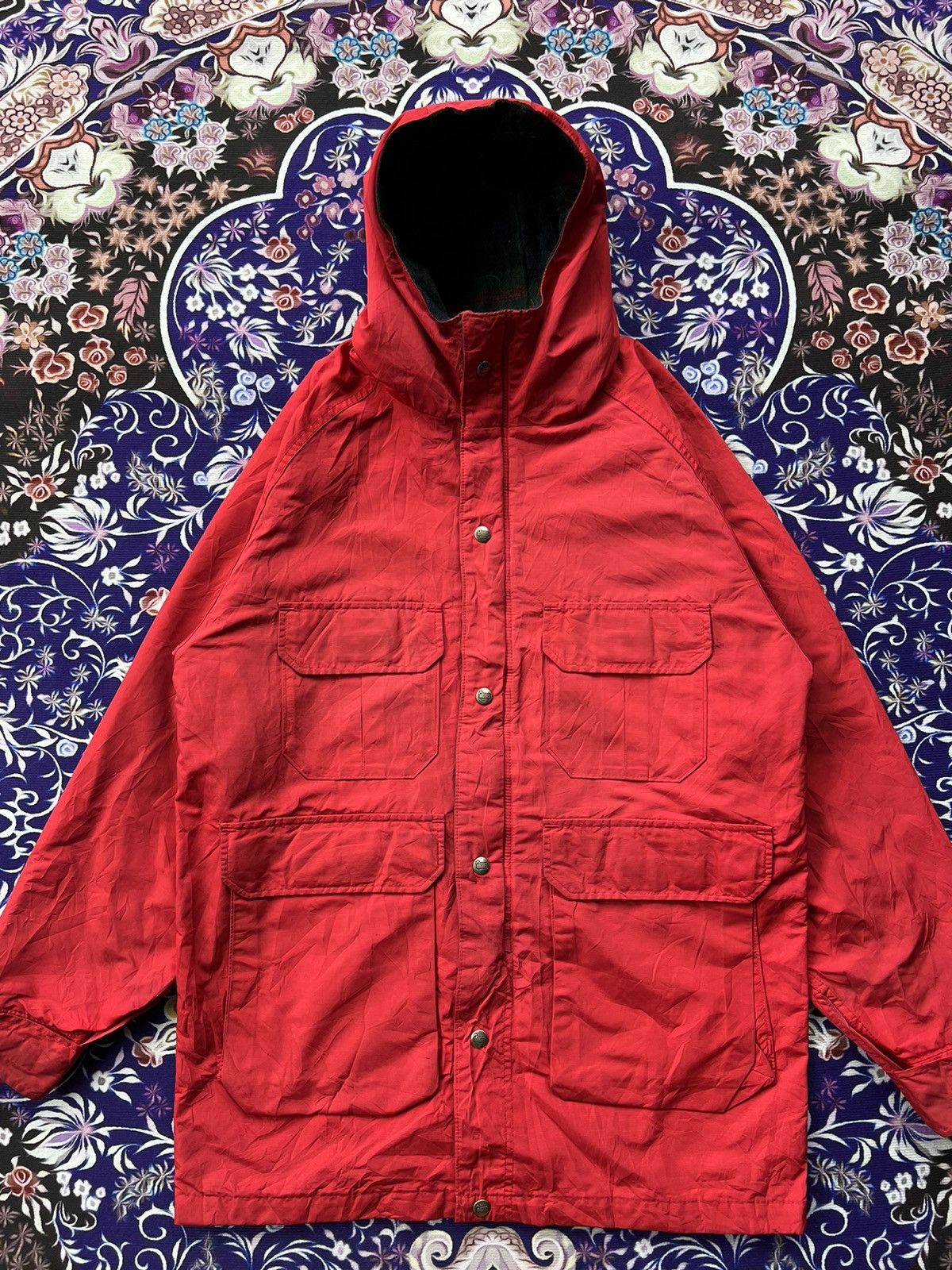 Woolrich Woolen Mills Vintage Woolrich Four Pockets Hooded Parkas Size US L / EU 52-54 / 3 - 6 Thumbnail
