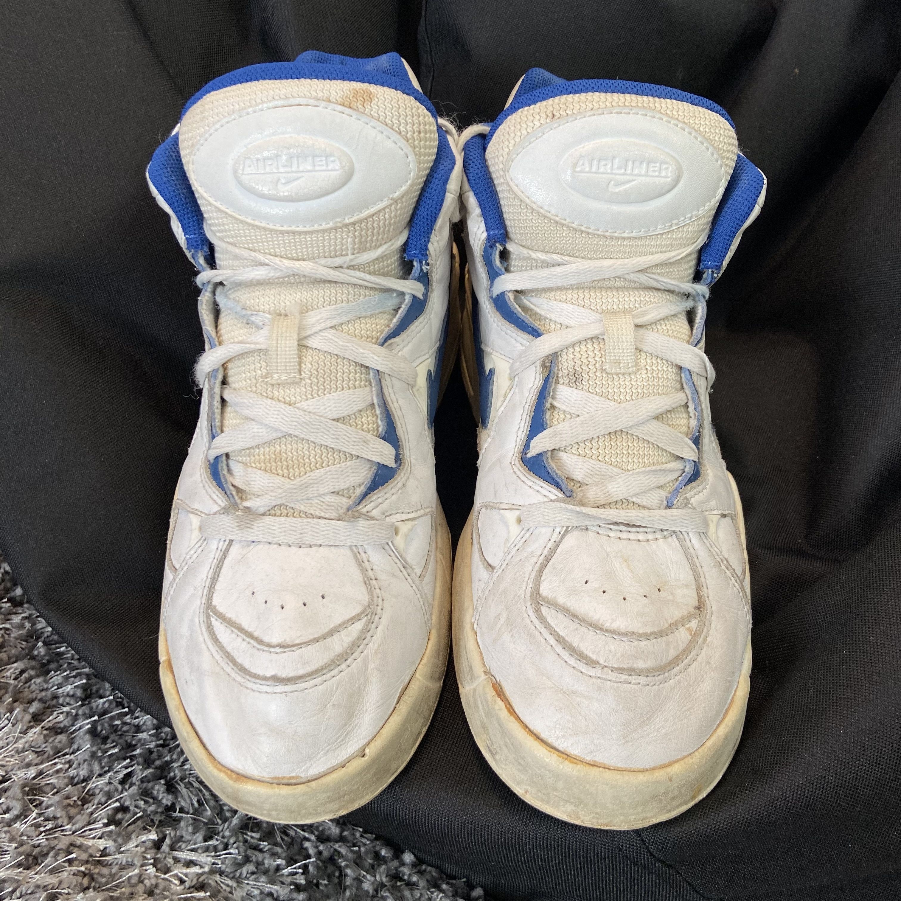 Nike 1995 AIR FORCE DUNKS AIR LINER RARE VINTAGE SHOES - № 5021 Size US 9 / EU 42 - 7 Thumbnail