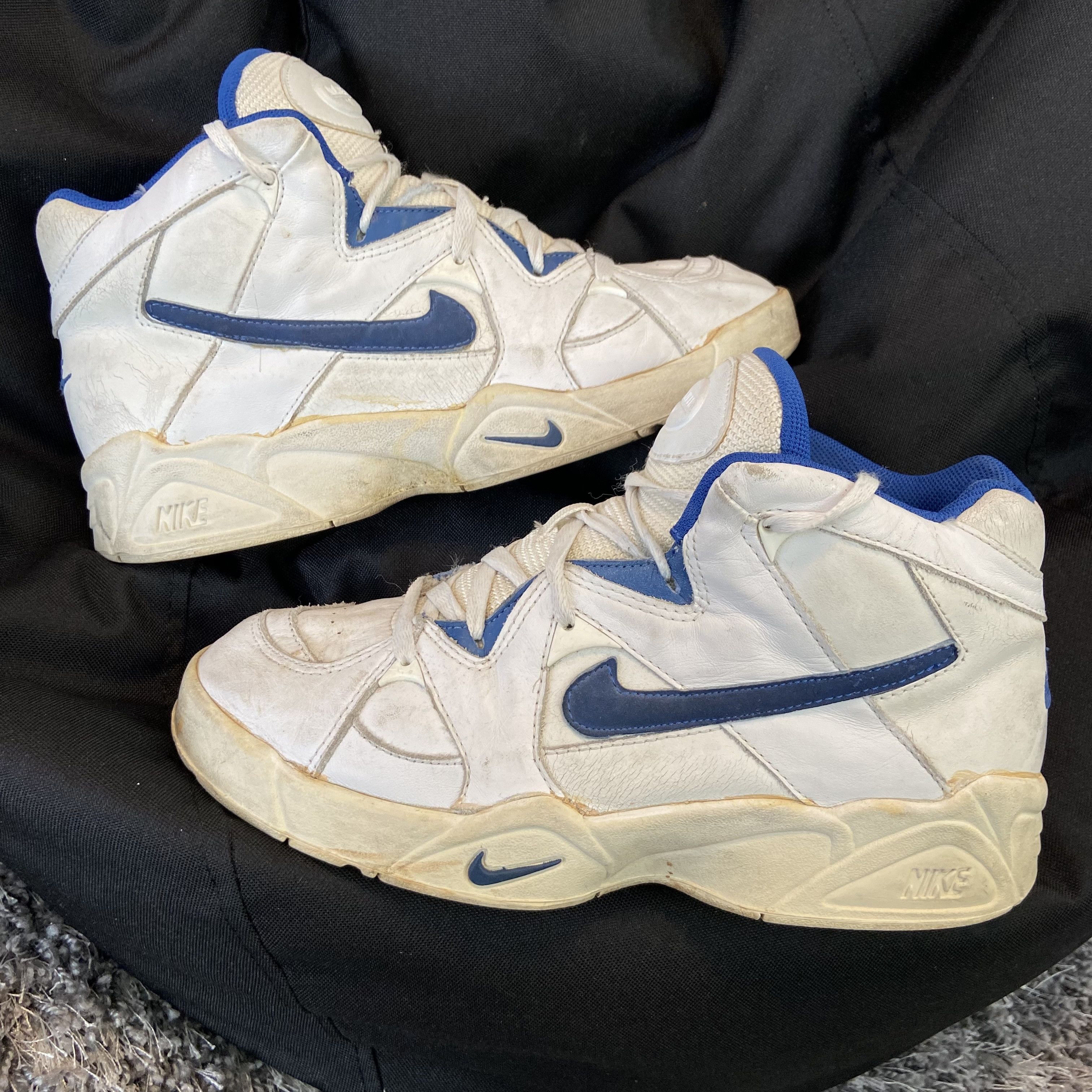 Nike 1995 AIR FORCE DUNKS AIR LINER RARE VINTAGE SHOES - № 5021 Size US 9 / EU 42 - 2 Thumbnail