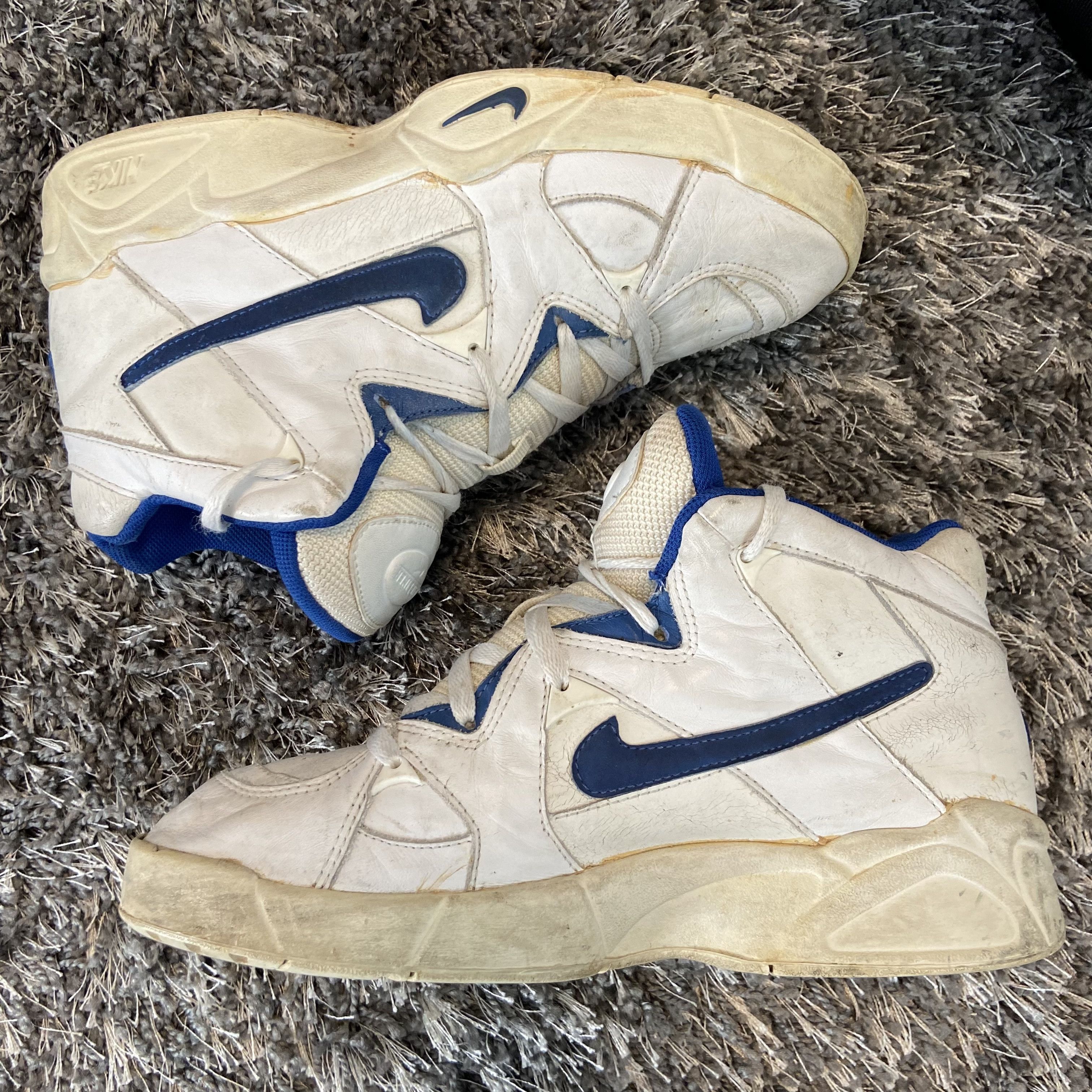 Nike 1995 AIR FORCE DUNKS AIR LINER RARE VINTAGE SHOES - № 5021 Size US 9 / EU 42 - 6 Thumbnail