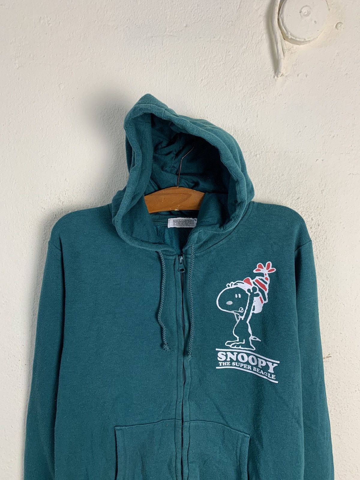 Peanuts Peanuts Snoopy The Super Beagle Zipper Hoodie Size US M / EU 48-50 / 2 - 10 Thumbnail