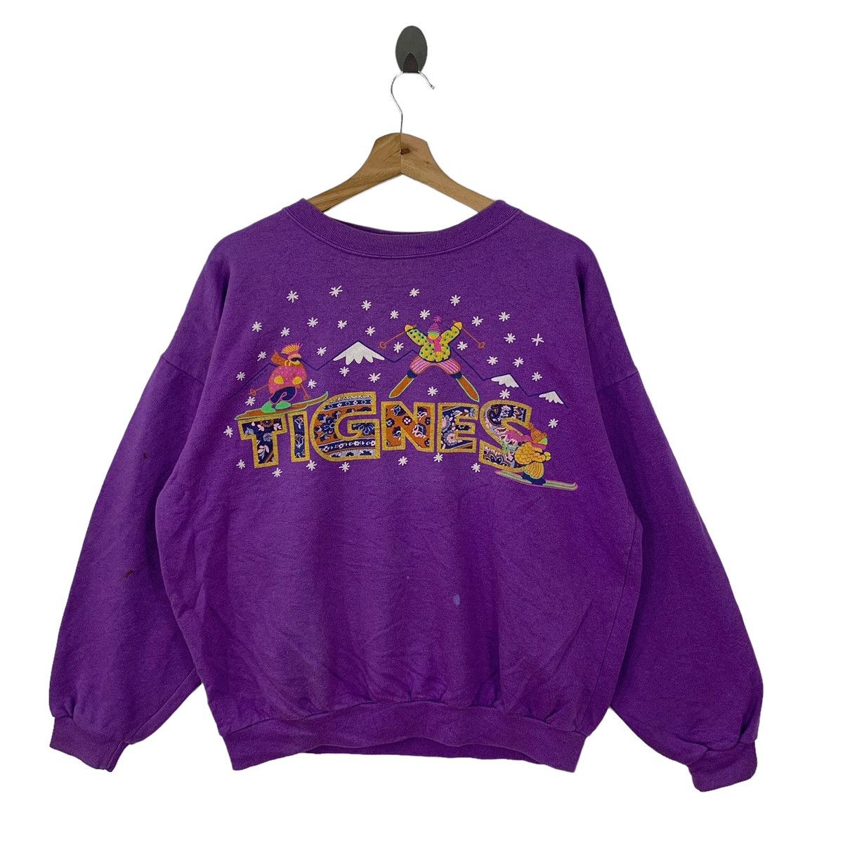 Vintage 90s Tignes Ski Crewneck Jumpers