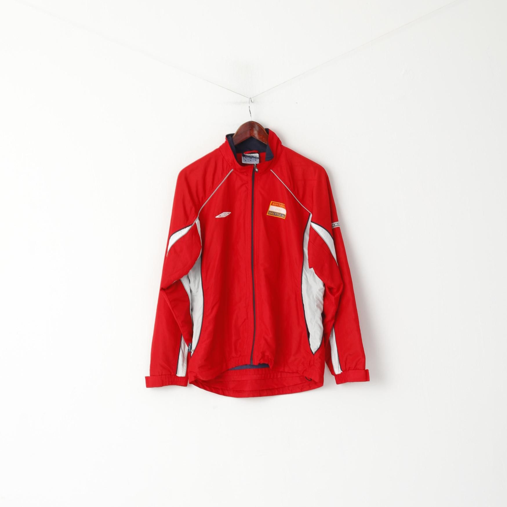 Umbro Umbro Men XS Jacket Red Konnerud Idrettslag Norway 4873 Size US XS / EU 42 / 0 - 1 Thumbnail
