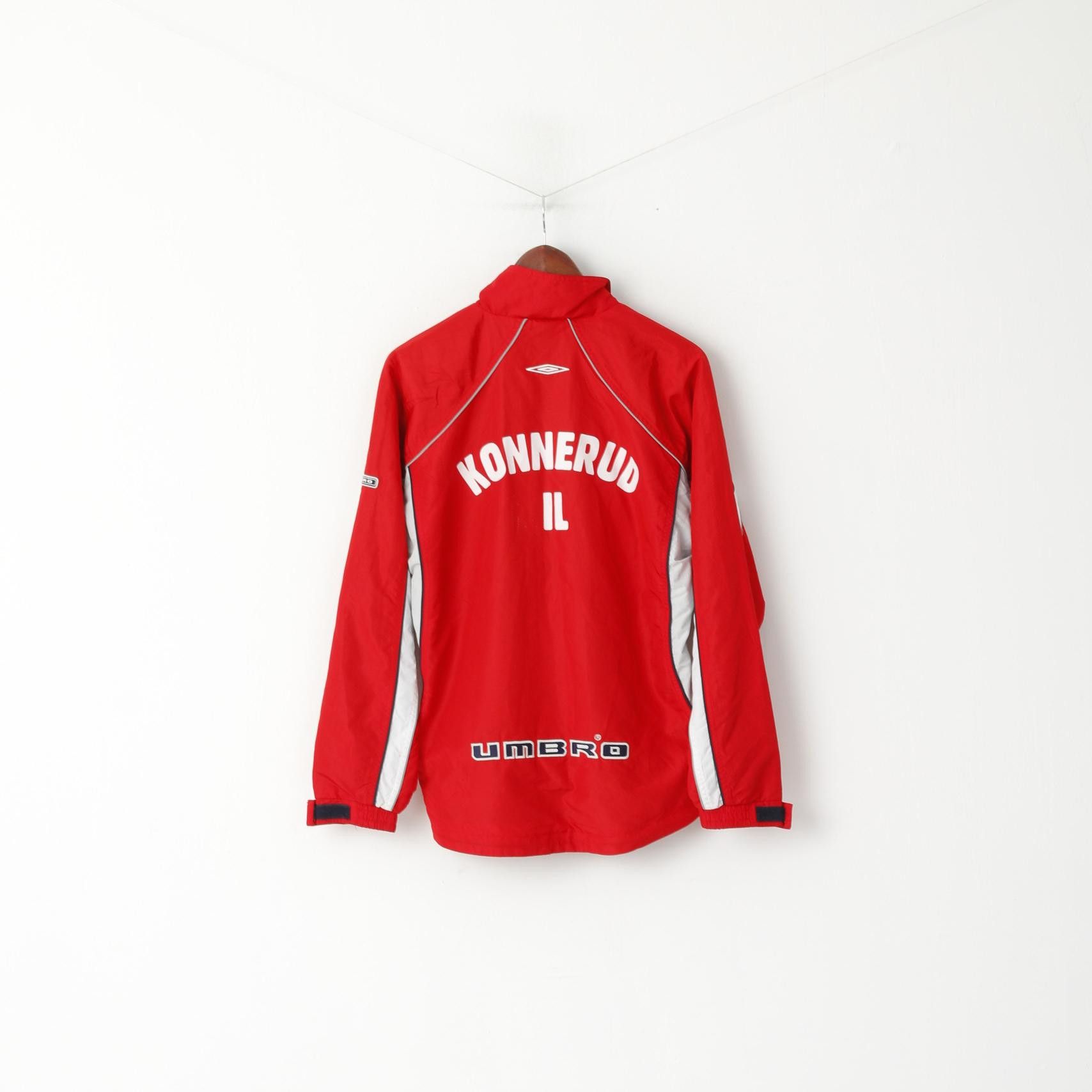 Umbro Umbro Men XS Jacket Red Konnerud Idrettslag Norway 4873 Size US XS / EU 42 / 0 - 7 Thumbnail