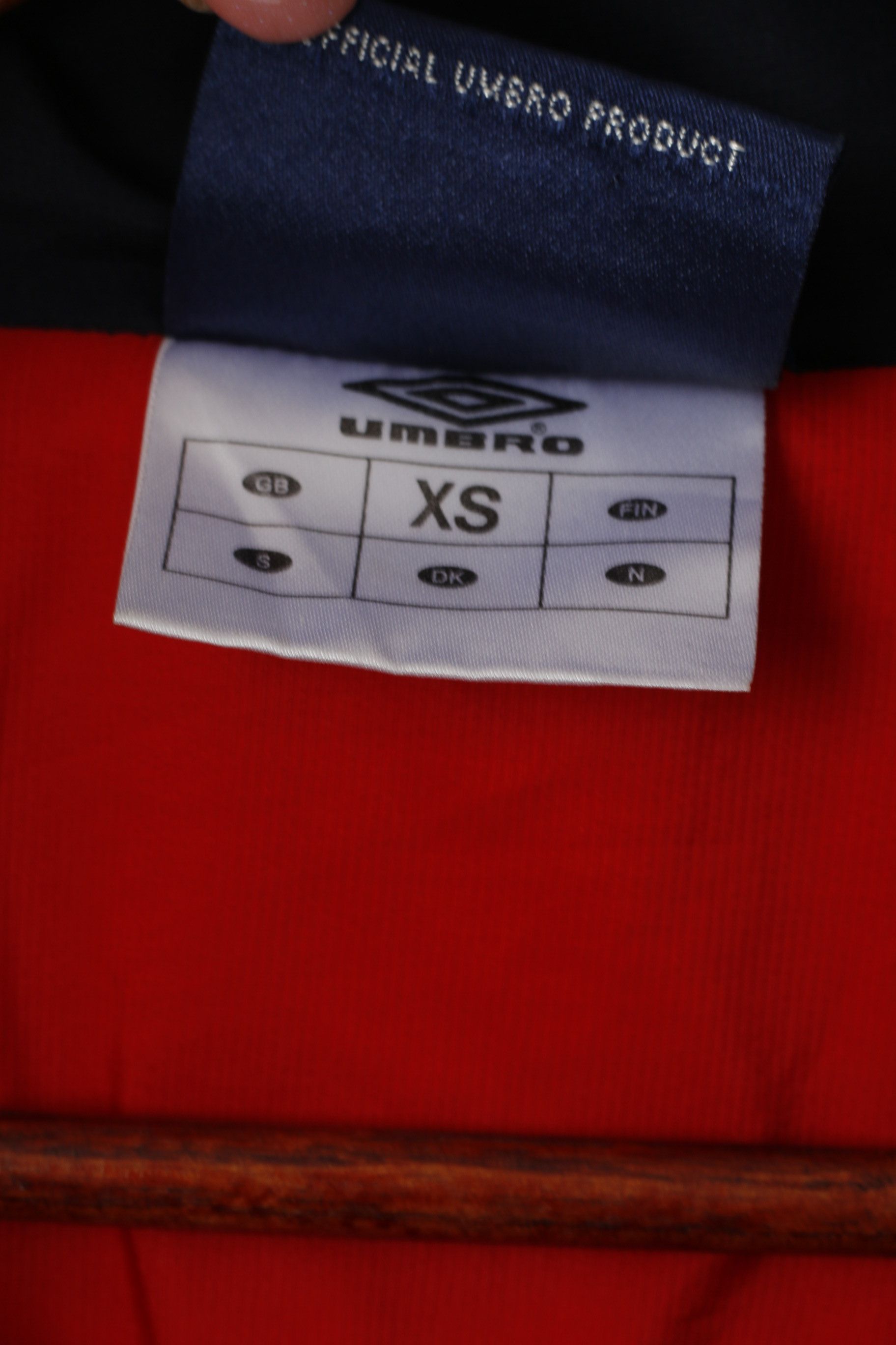 Umbro Umbro Men XS Jacket Red Konnerud Idrettslag Norway 4873 Size US XS / EU 42 / 0 - 5 Thumbnail