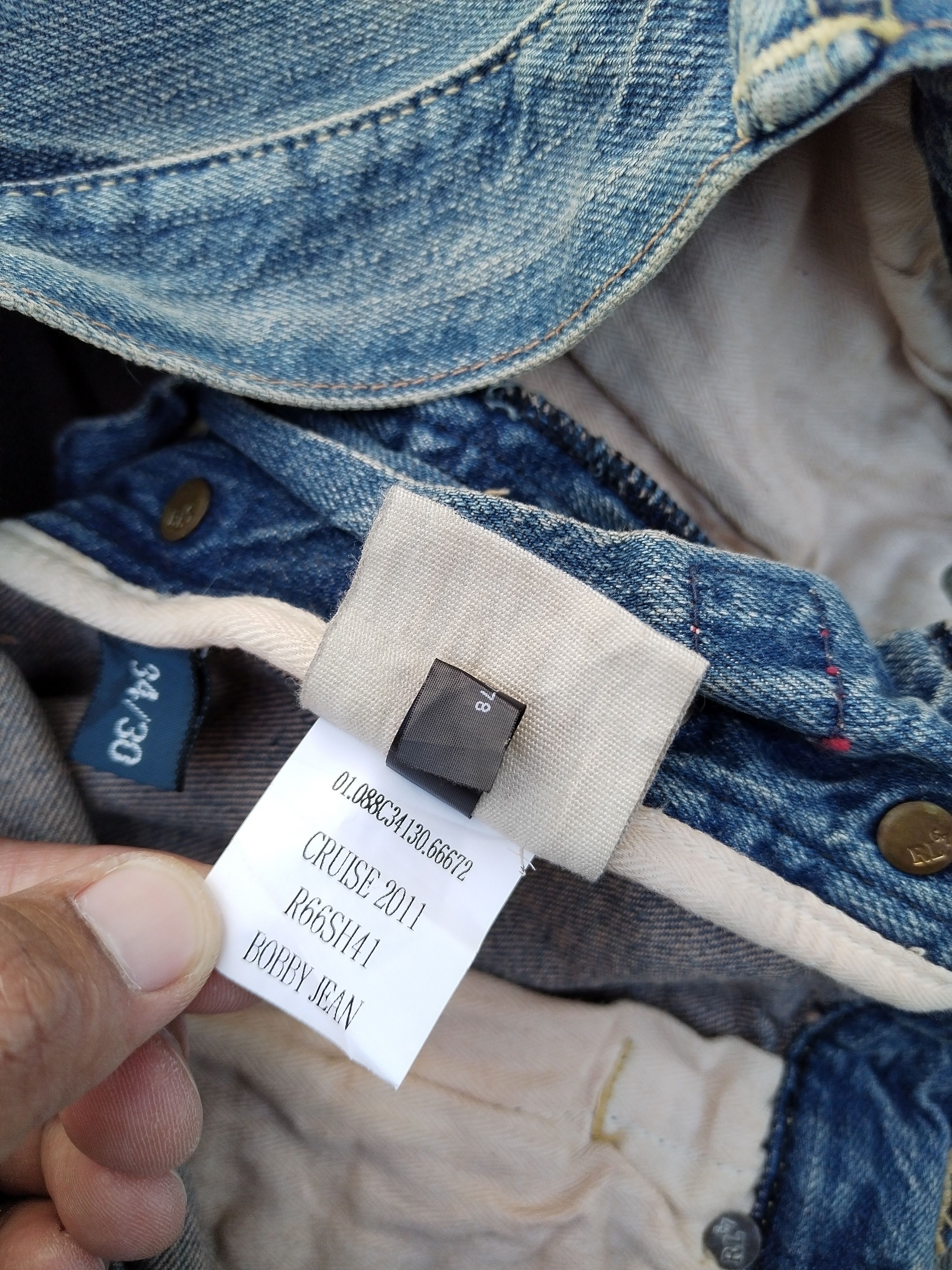 Polo Ralph Lauren Polo Ralph Lauren Patchwork Bobby Jeans Cruise 2011 Size US 34 / EU 50 - 13 Thumbnail