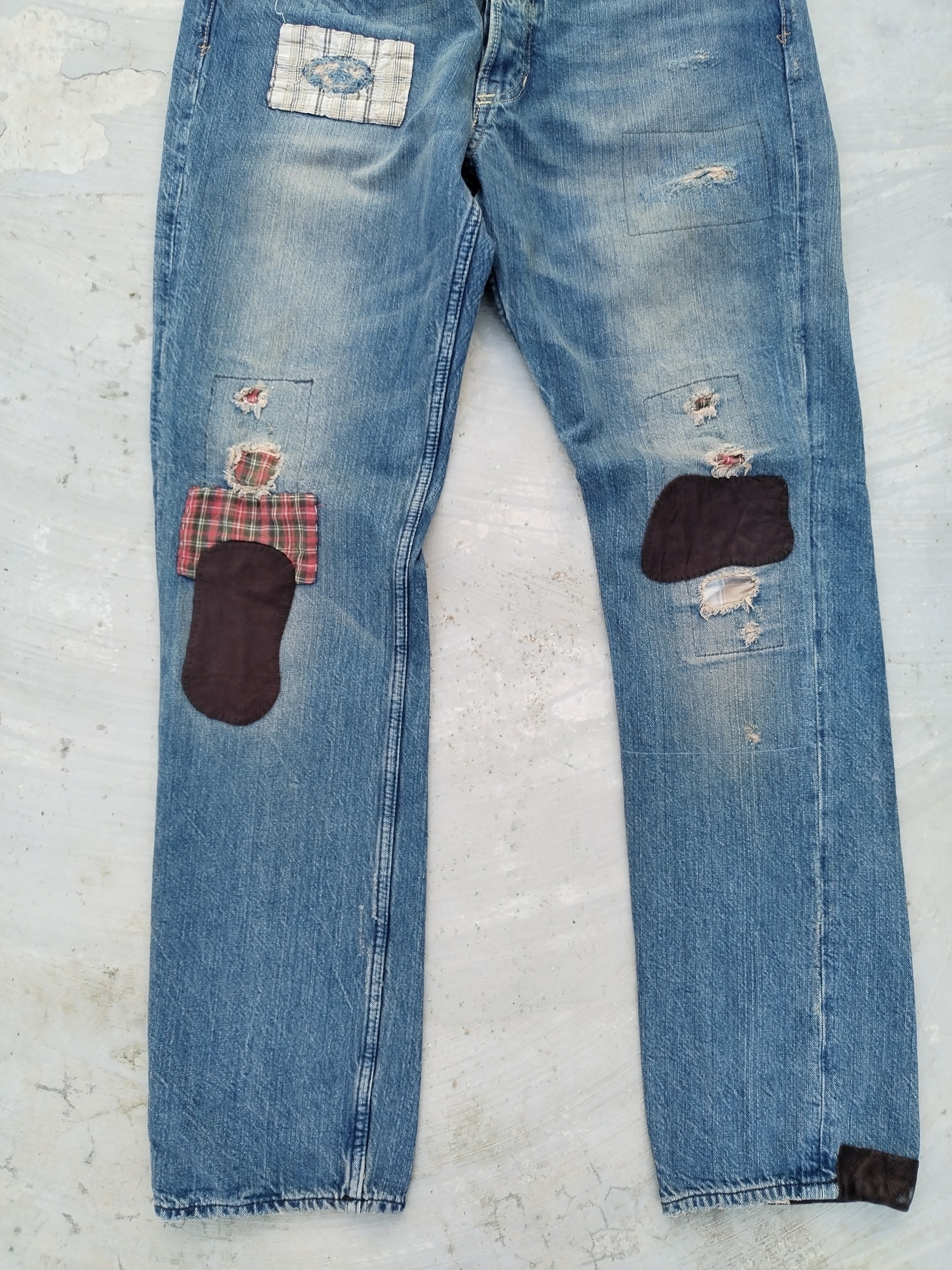 Polo Ralph Lauren Polo Ralph Lauren Patchwork Bobby Jeans Cruise 2011 Size US 34 / EU 50 - 4 Thumbnail