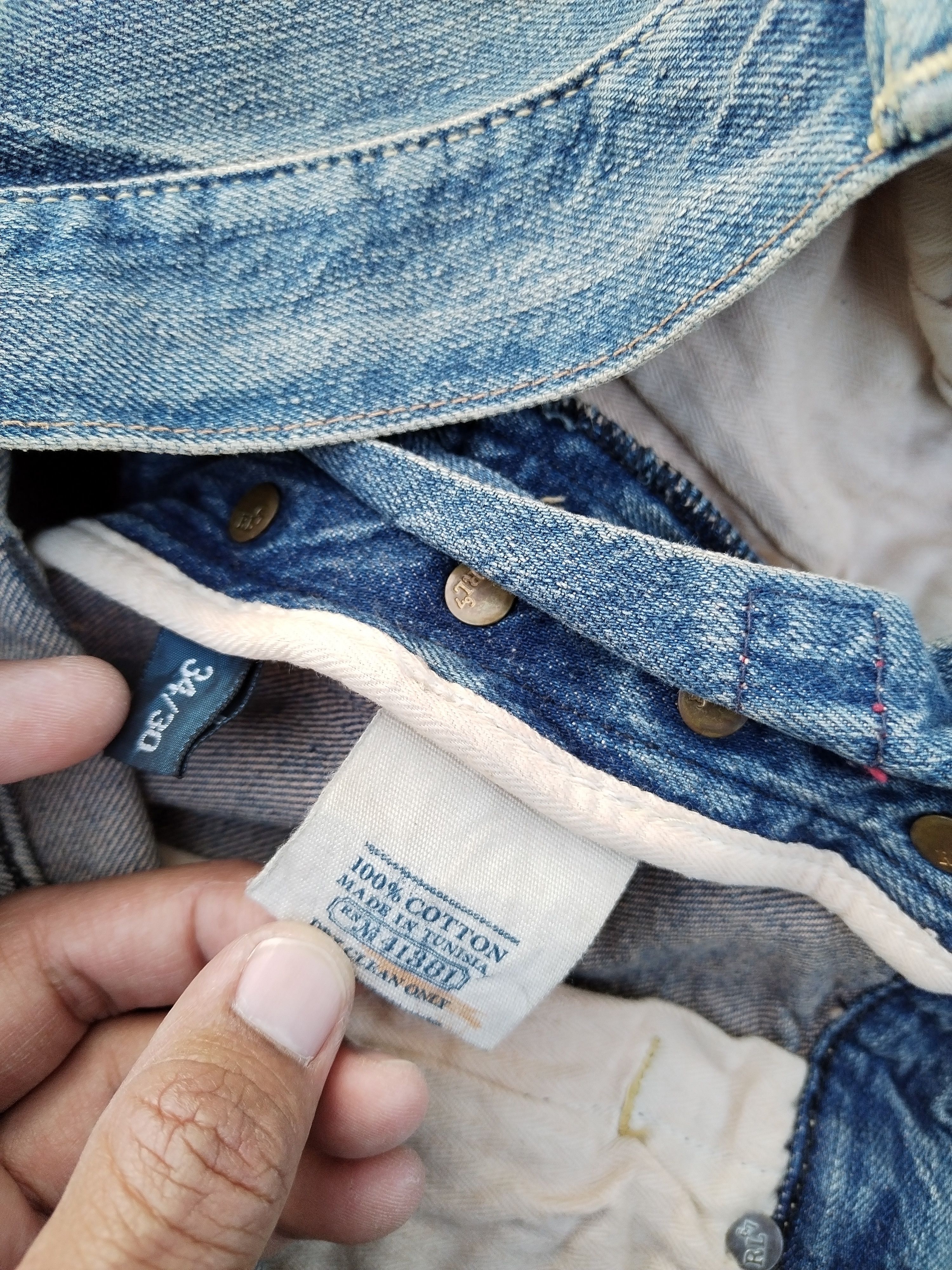 Polo Ralph Lauren Polo Ralph Lauren Patchwork Bobby Jeans Cruise 2011 Size US 34 / EU 50 - 12 Thumbnail