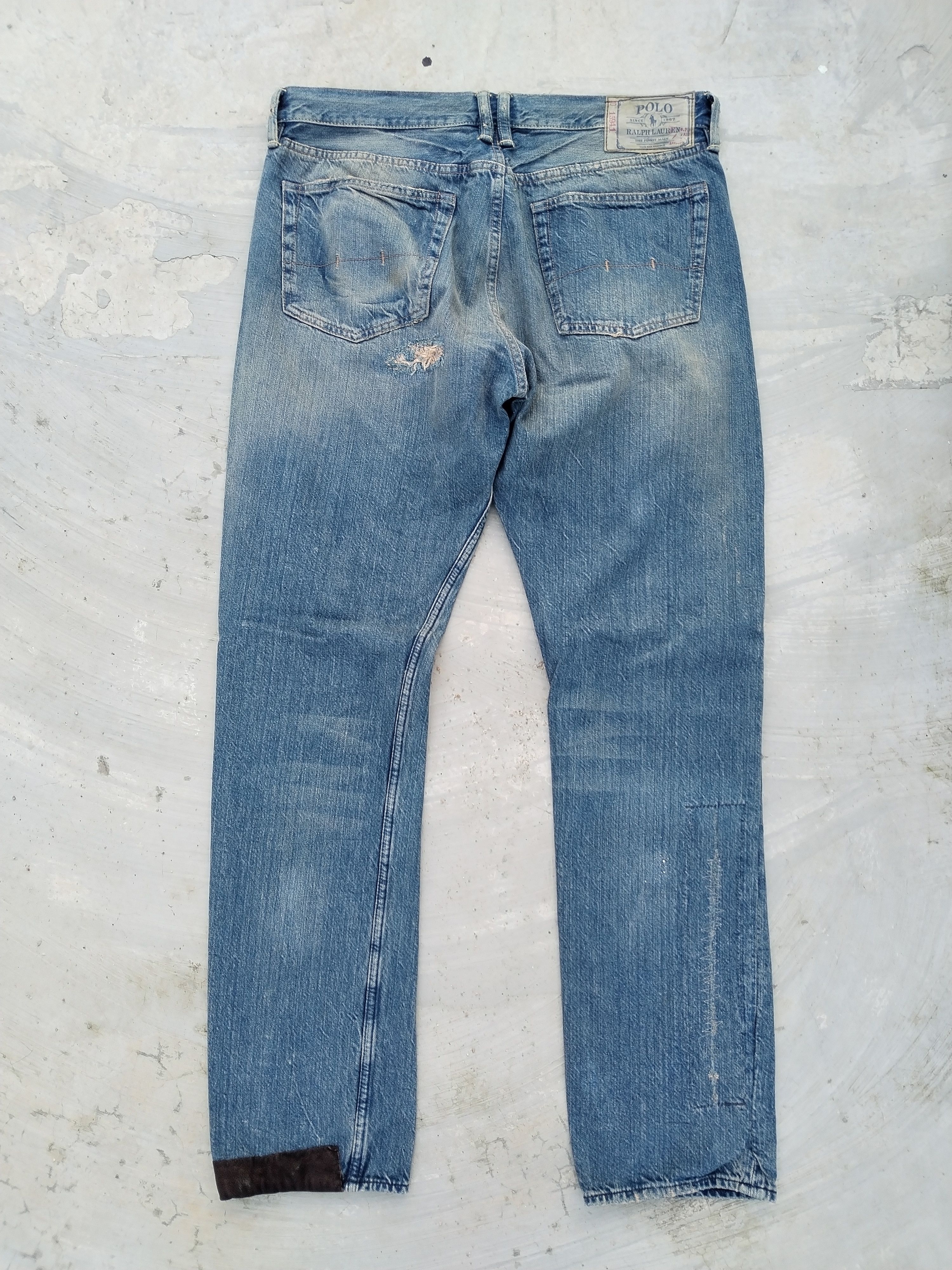 Polo Ralph Lauren Polo Ralph Lauren Patchwork Bobby Jeans Cruise 2011 Size US 34 / EU 50 - 7 Thumbnail