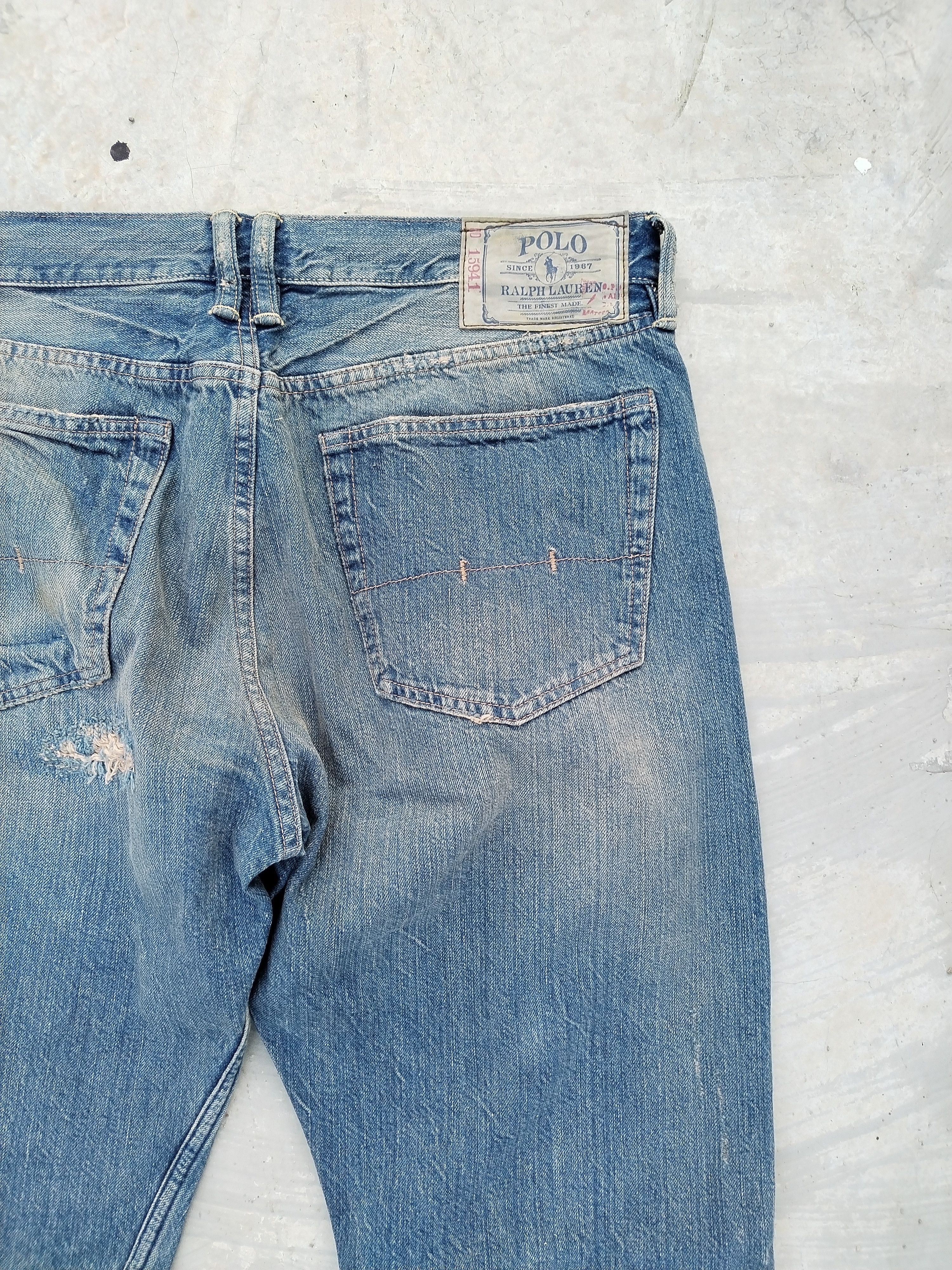 Polo Ralph Lauren Polo Ralph Lauren Patchwork Bobby Jeans Cruise 2011 Size US 34 / EU 50 - 9 Thumbnail
